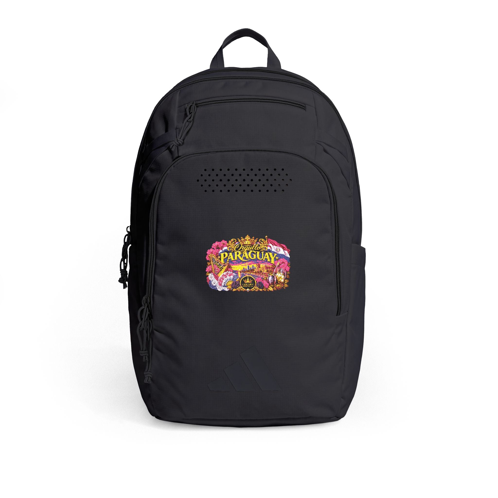Orgullo Paraguay — Raíces Unidas Collection | adidas® Defender 5 Backpack (Embroidery)