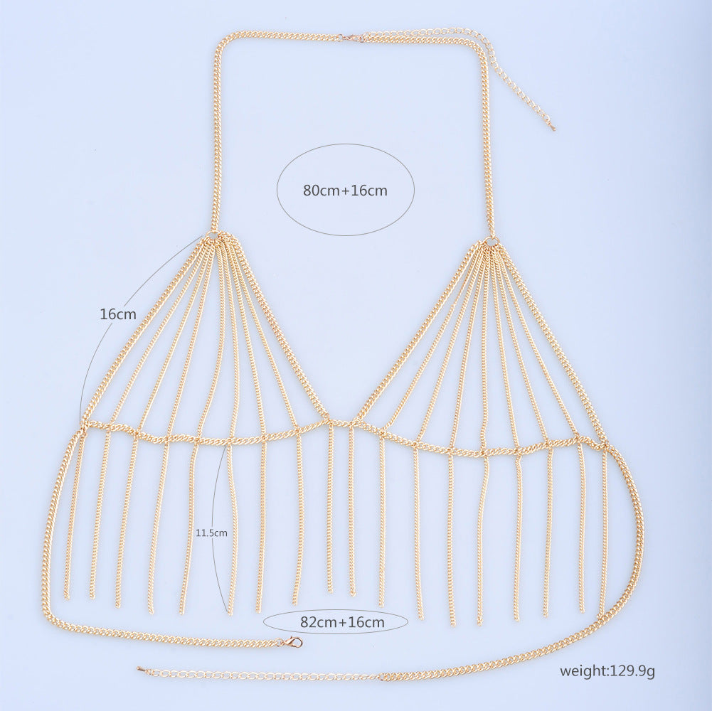 Jewelry Gold Multi-layer Tassels