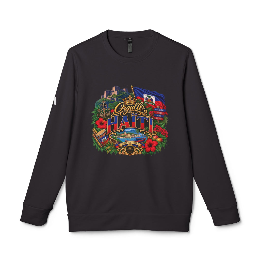 Orgullo Haiti — Raíces Unidas Collection | adidas Crewneck Sweatshirt