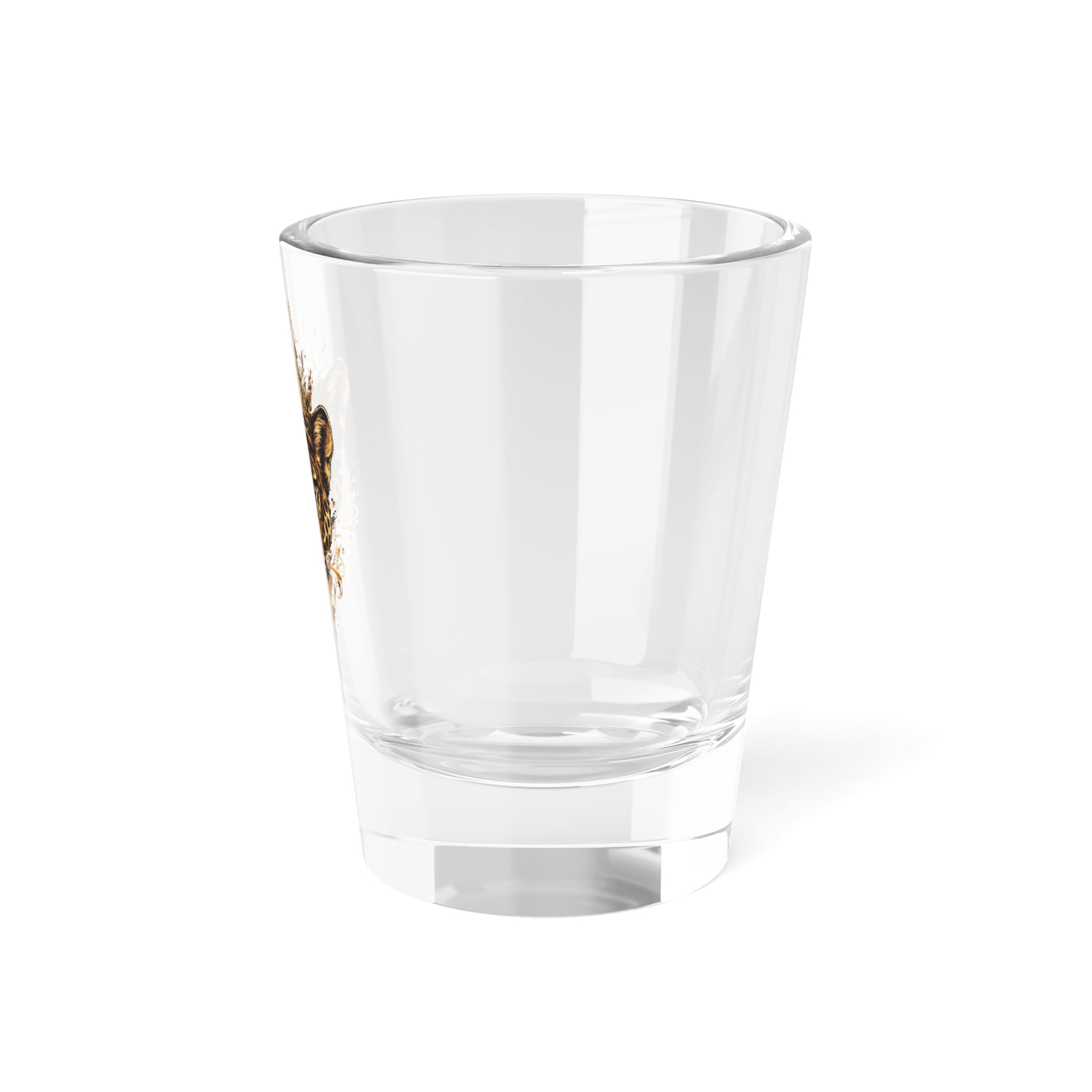 Jaguar Crown Shot Glass — Regal Animal Barware, 1.5 oz
