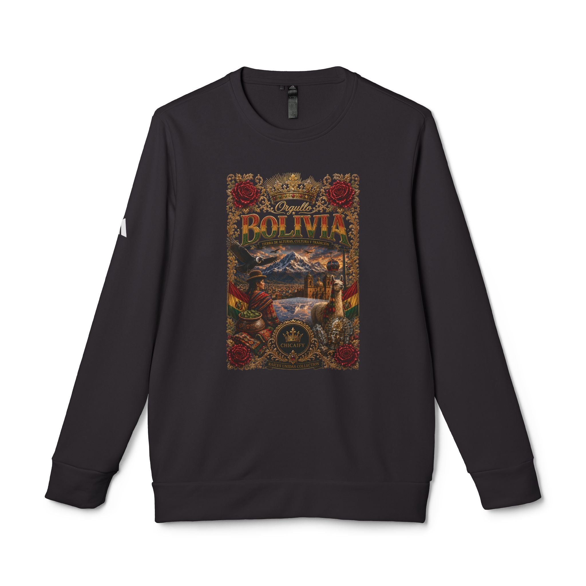Raíces Unidas — Orgullo Bolivia adidas Crewneck Sweatshirt