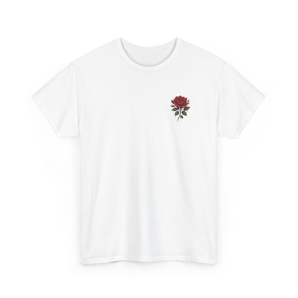 Rose Crown Tee — "Soft Heart Cold Mind" Graphic T-Shirt