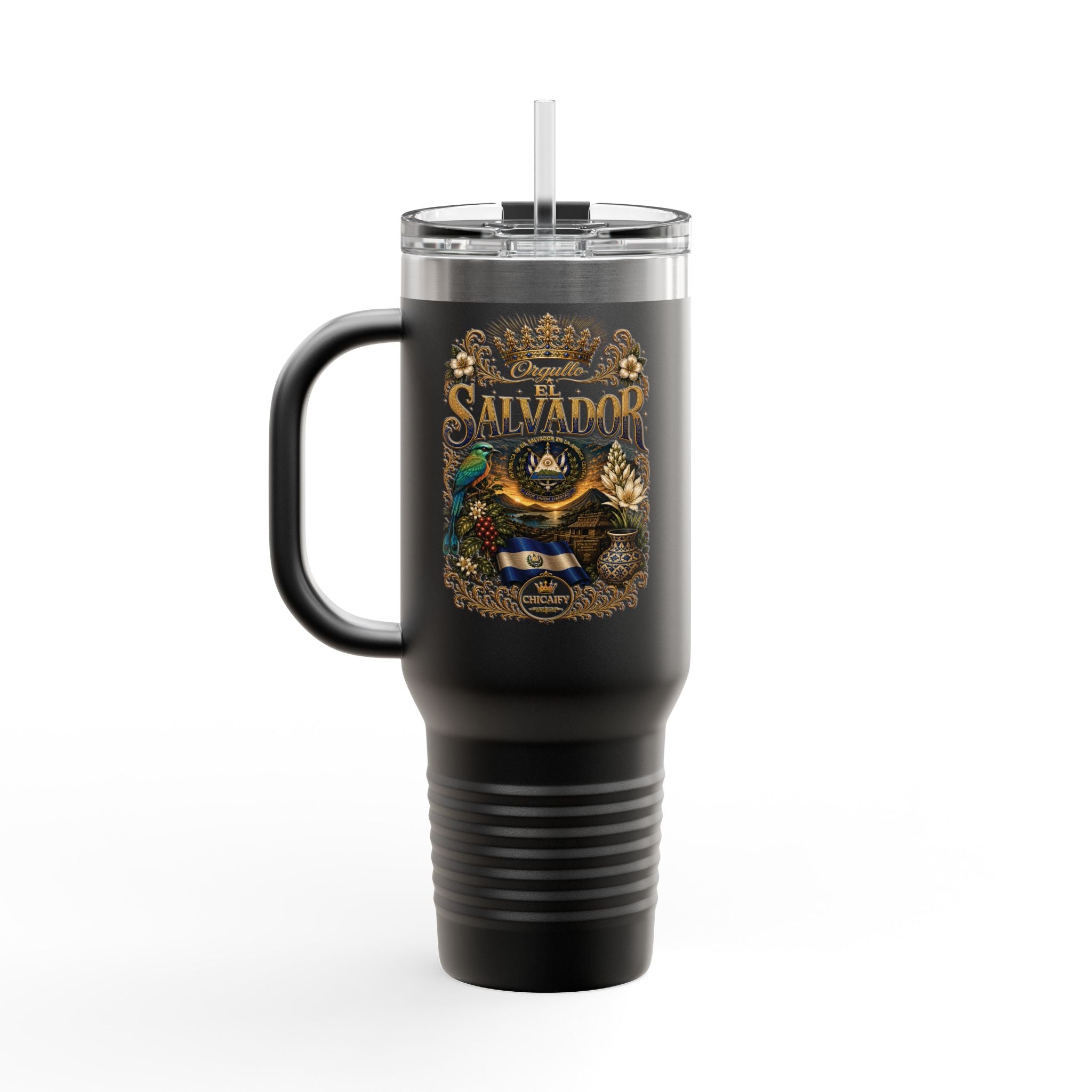 Corazon de Volcanes / El Salvador Heritage 40oz Insulated Travel Mug