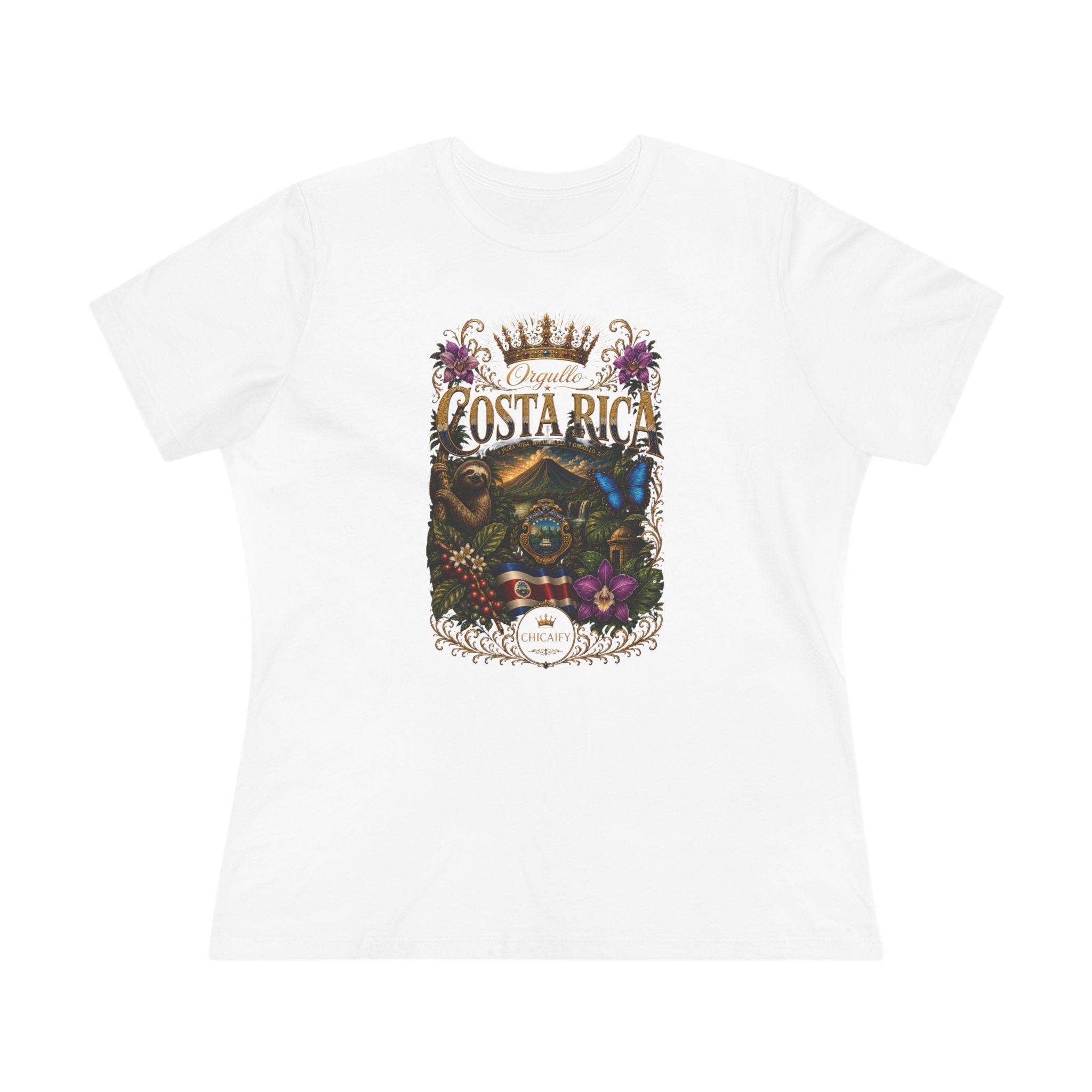 Pura Vida Eterna | Costa Rica Heritage  Cotton Tee