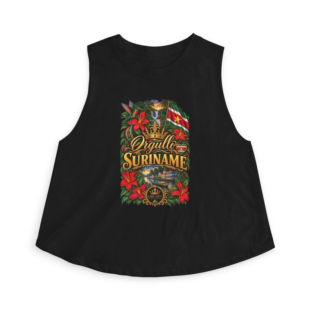 Orgullo Suriname — Raíces Unidas Collection |  Crop Top