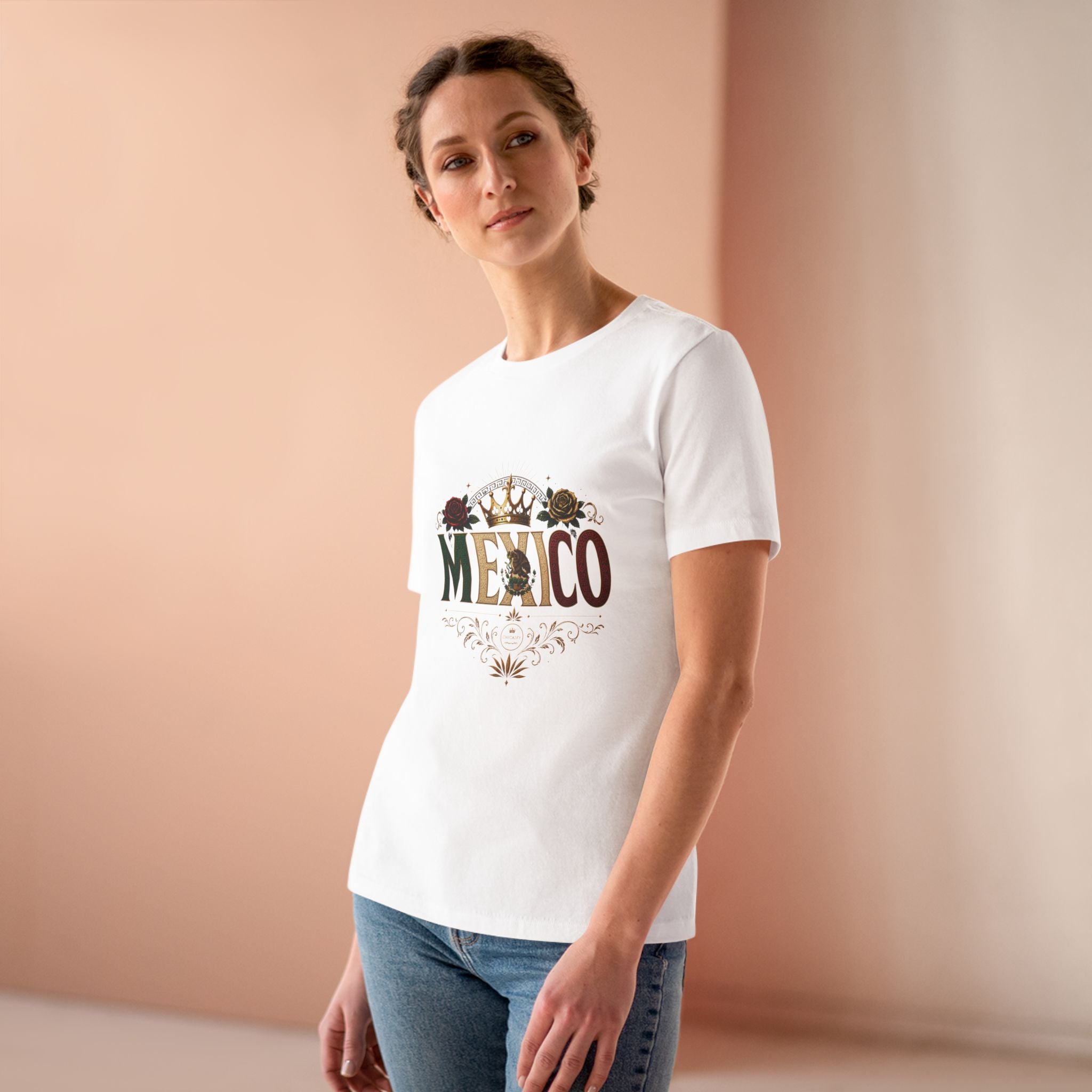 Orgullo Mexicano t-shirt- Women's cotton Shirt