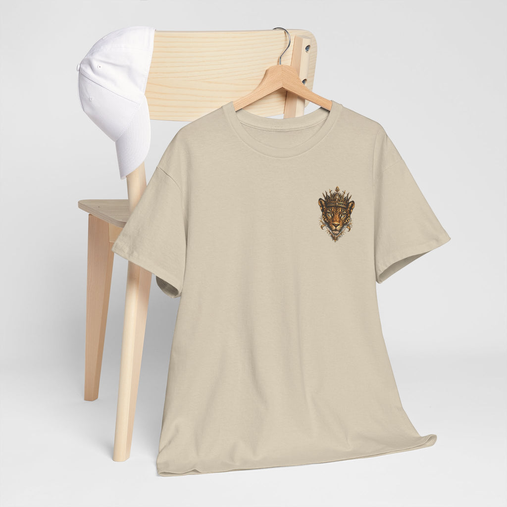 Golden Crowned Jaguar Tee — Graphic T-Shirt