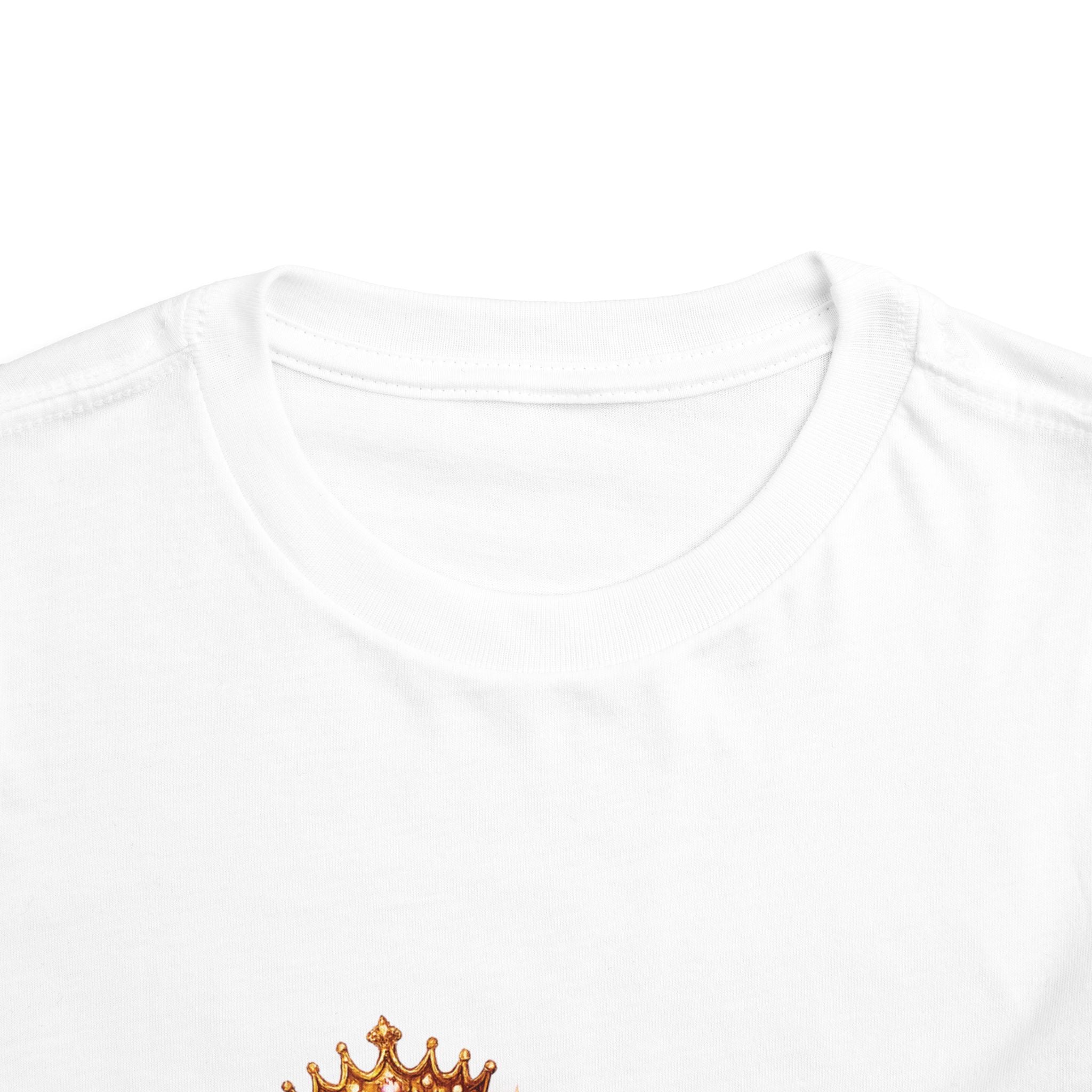 Reina Energy toddler tee | Crown script logo, pink purple gradient