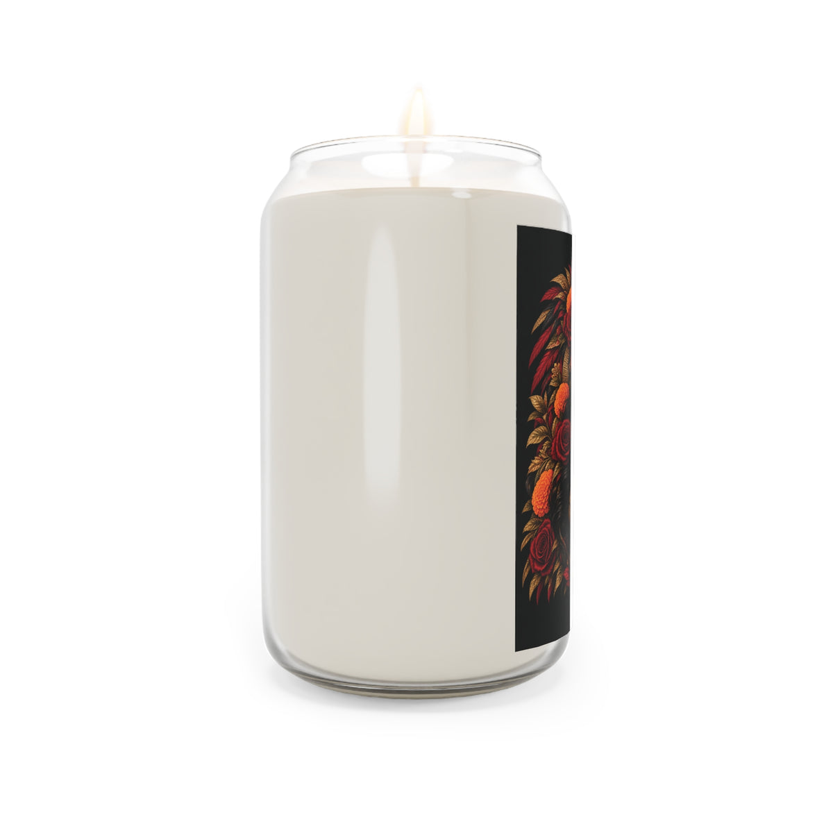 Reina Azteca: Entre Rosas y Cempasúchil | Scented Soy Candles, 13.75oz