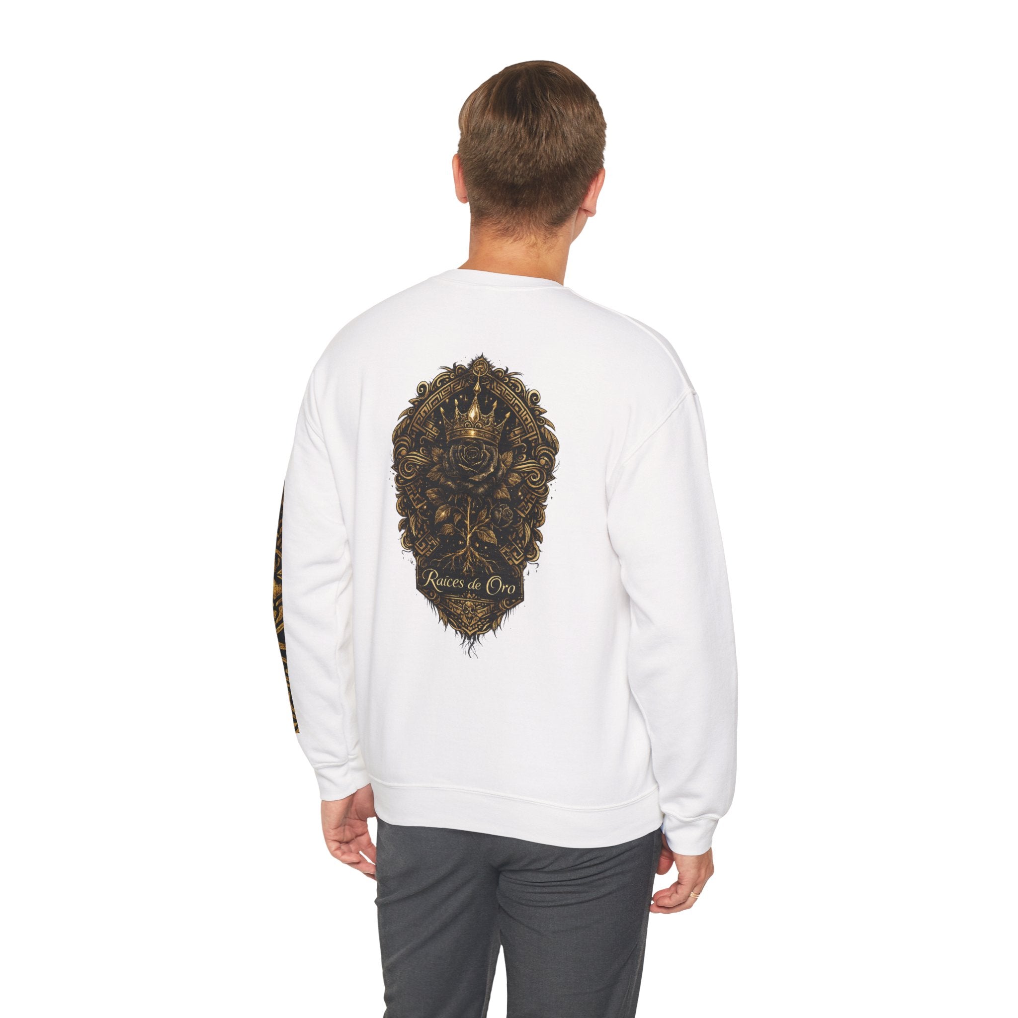 Raices de Oro Crewneck Sweatshirt — Graphic