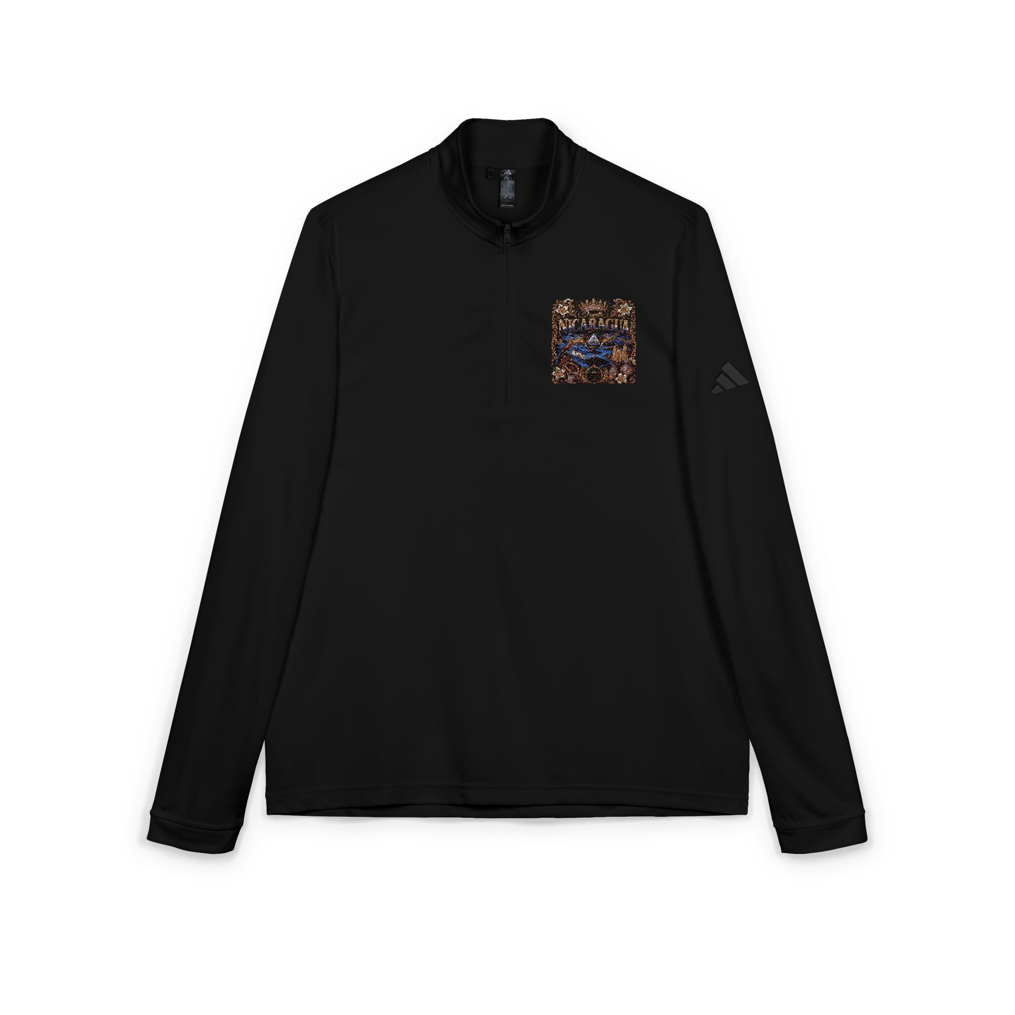 Raíces Unidas — Orgullo Nicaragua adidas® Quarter-Zip Pullover (Embroidery)