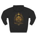 Raíces de Jalisco Gold Crown Hoodie — Regal Agave Graphic Pullover