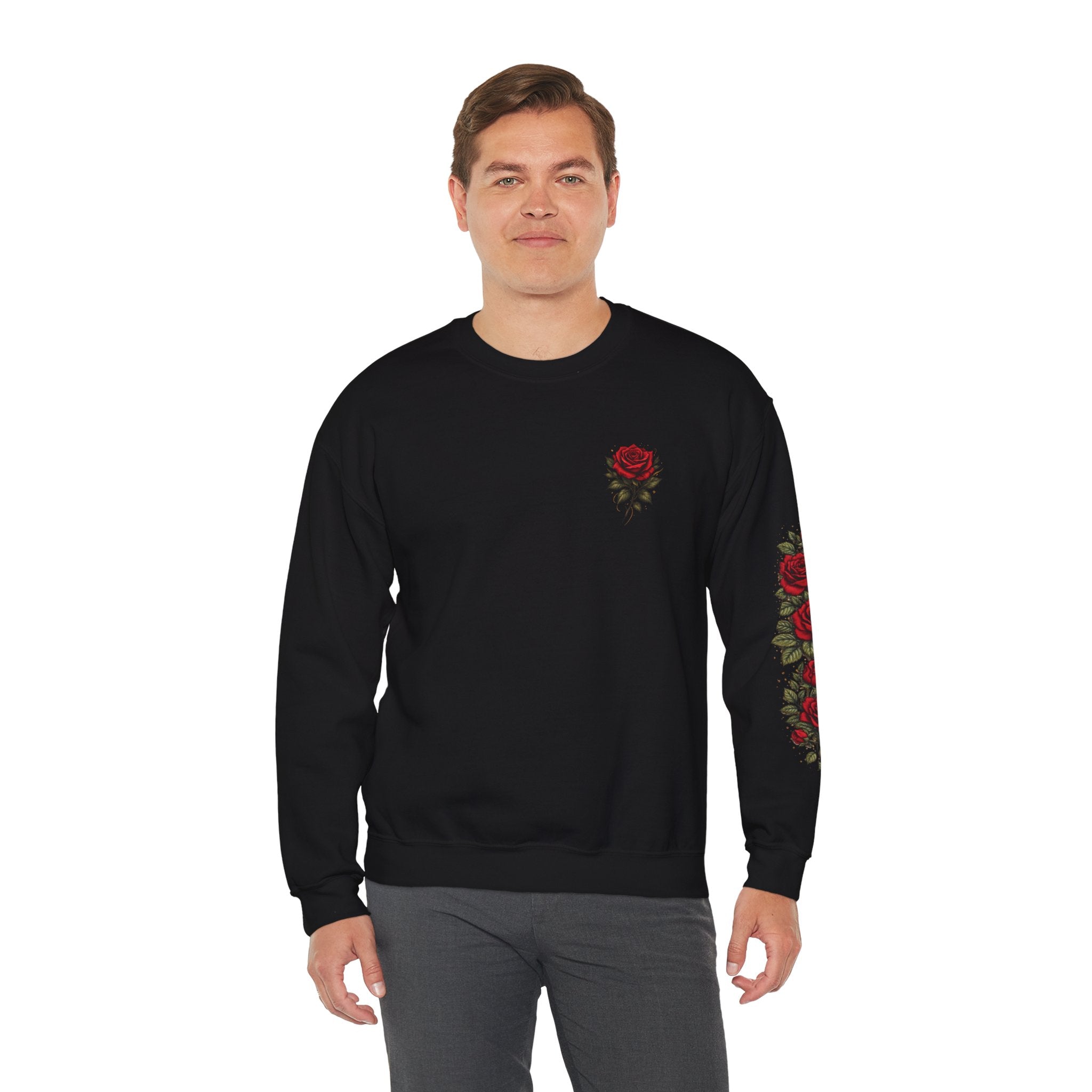 Jefa Energy Crewneck Sweatshirt — Rose & Crown Graphic