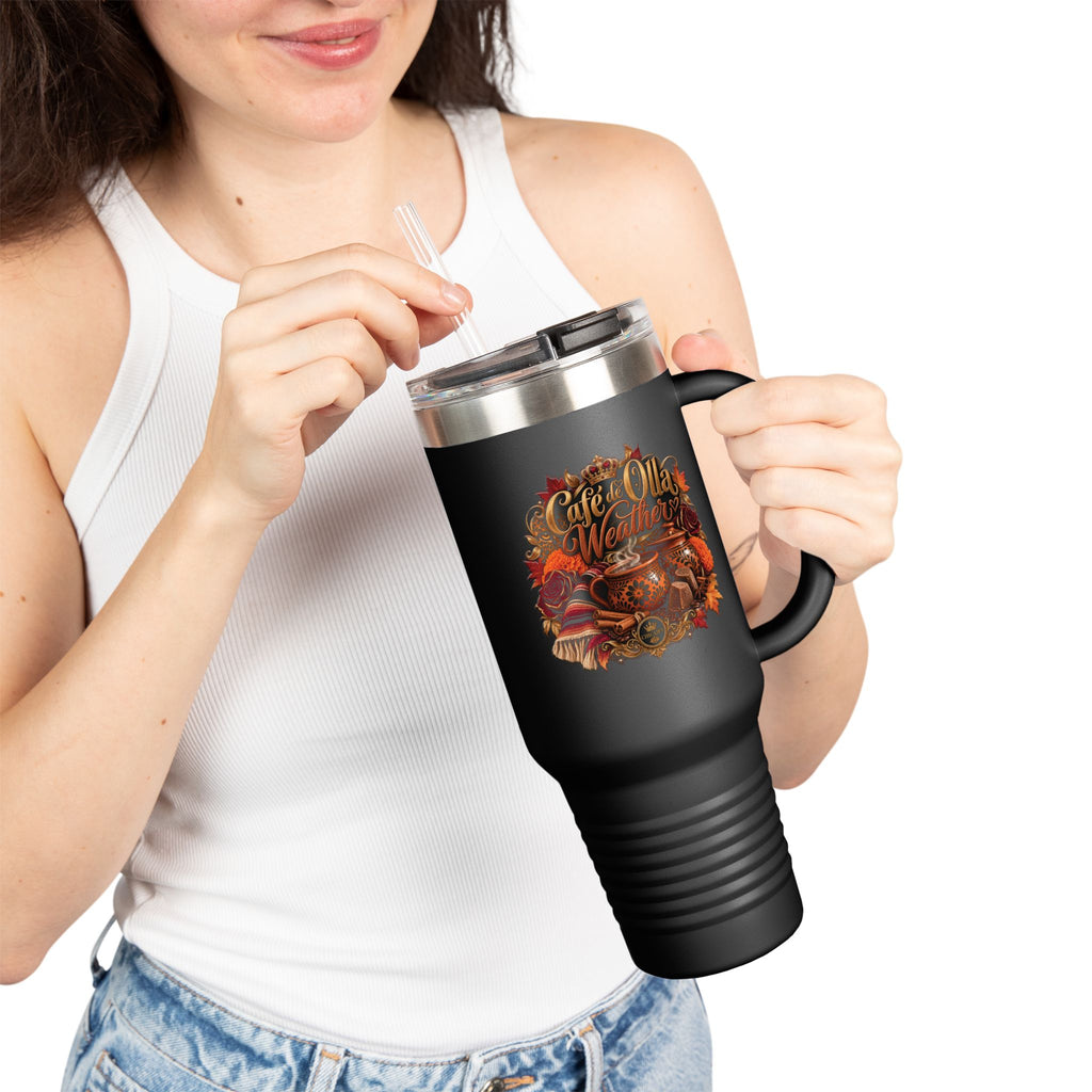 Café de Olla Weather | Mexican Fall Insulated Travel Mug, 40oz