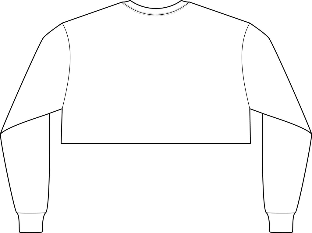 Brasil | Raices Unidas Women's FWD Fashion Crop Long Sleeve Tee