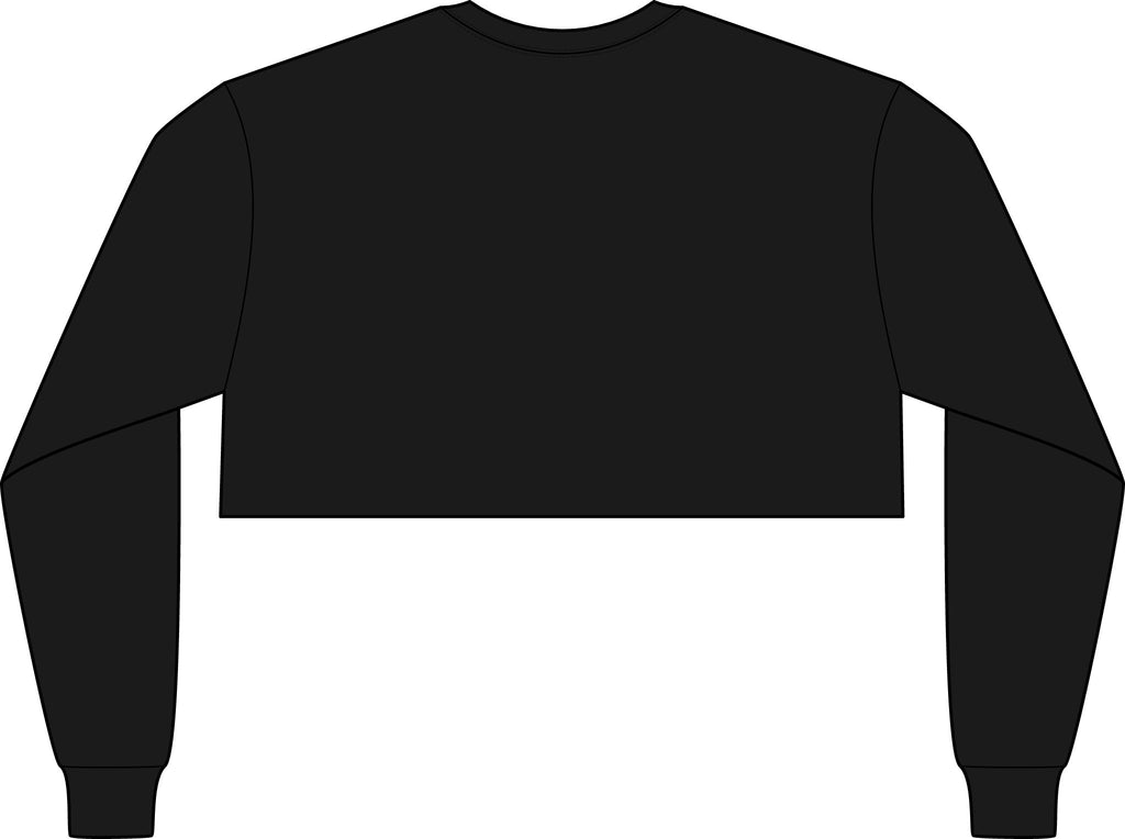 Brasil | Raices Unidas Women's FWD Fashion Crop Long Sleeve Tee