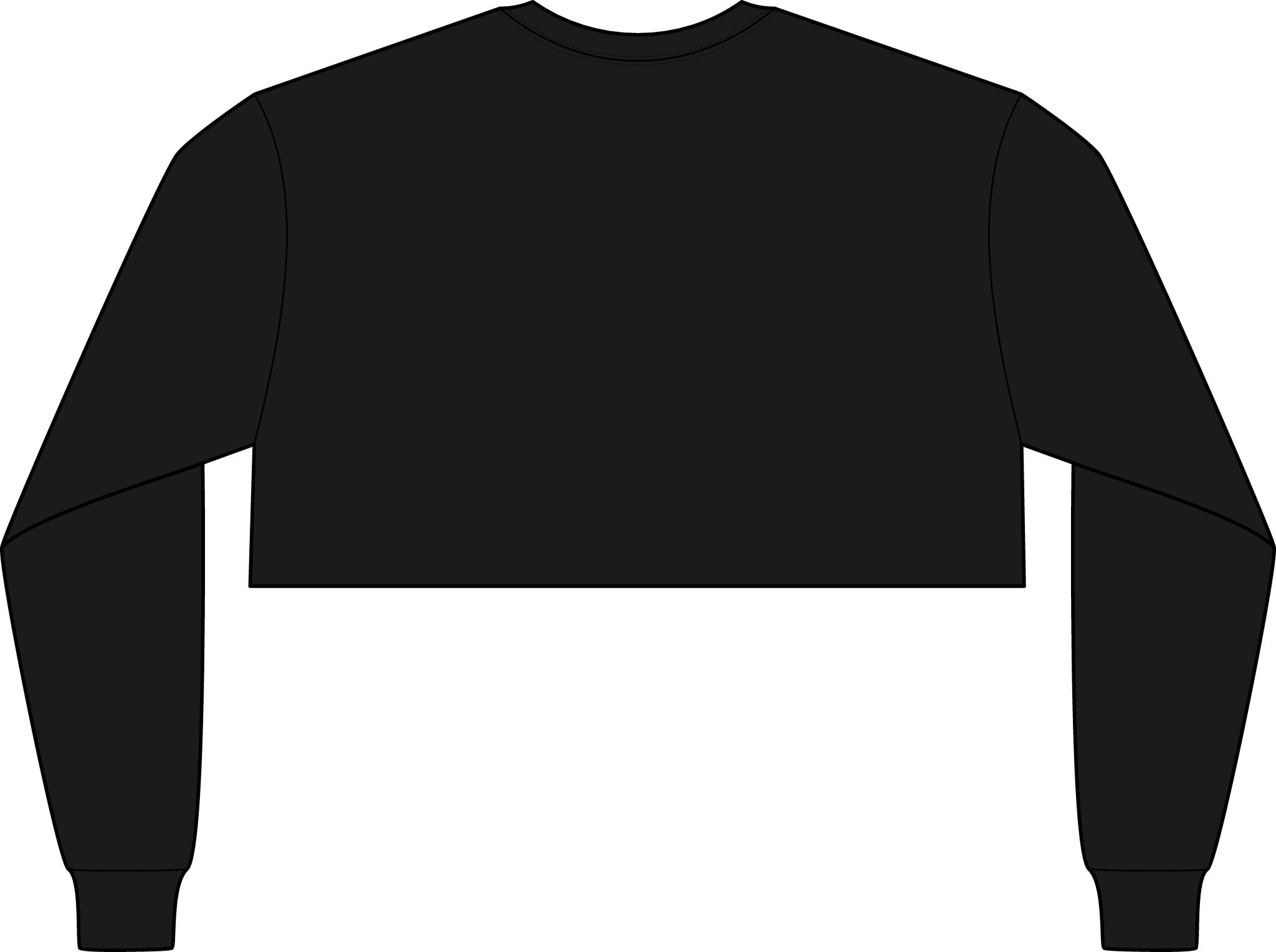 Brasil | Raices Unidas Women's FWD Fashion Crop Long Sleeve Tee
