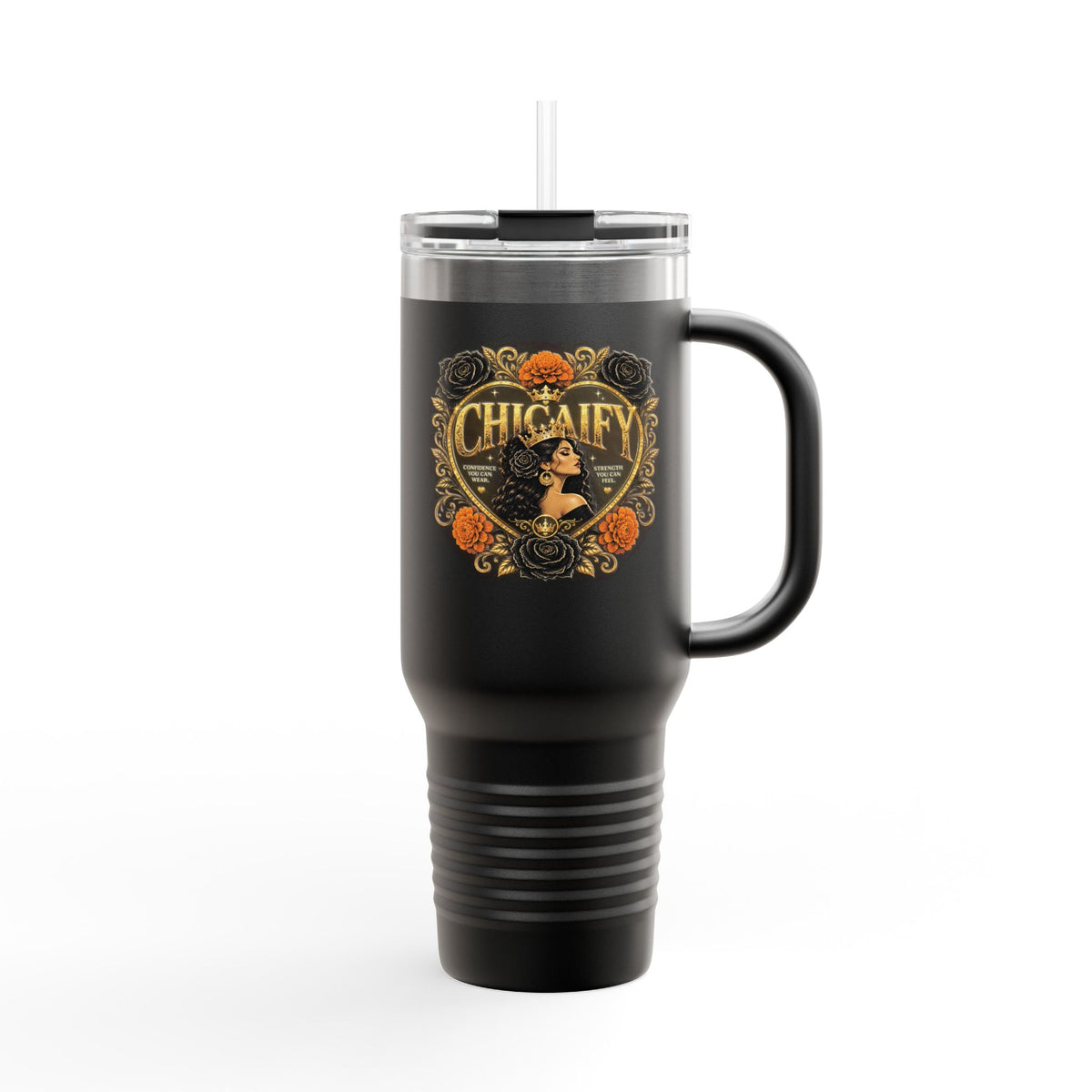 Chicaify® Be Bold. Take Up Space. Statement | Insulated Travel Mug, 40oz