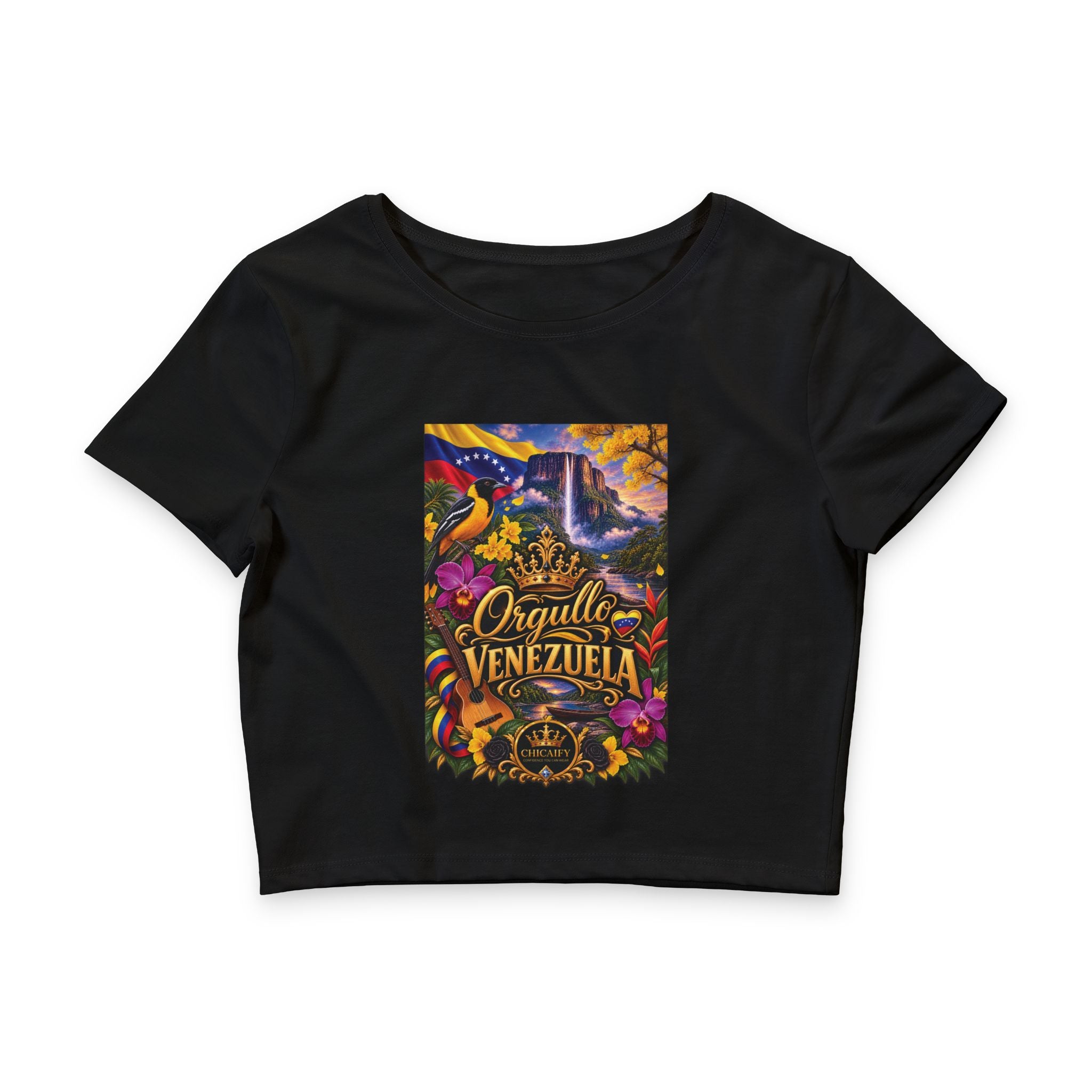 Orgullo Venezuela — Raíces Unidas Collection | Crop Tee