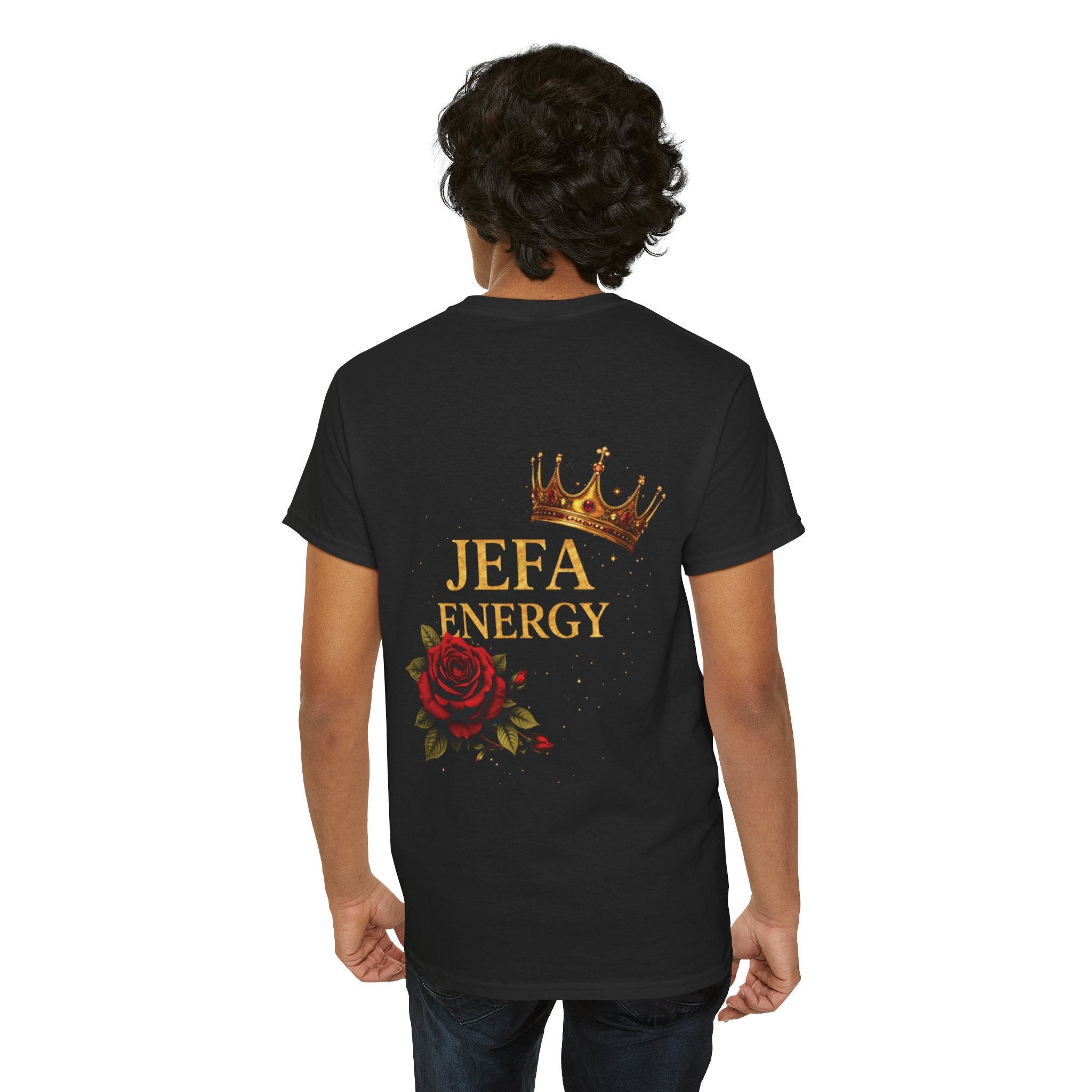 Jefa Energy T-Shirt — Rose & Crown Graphic Tee
