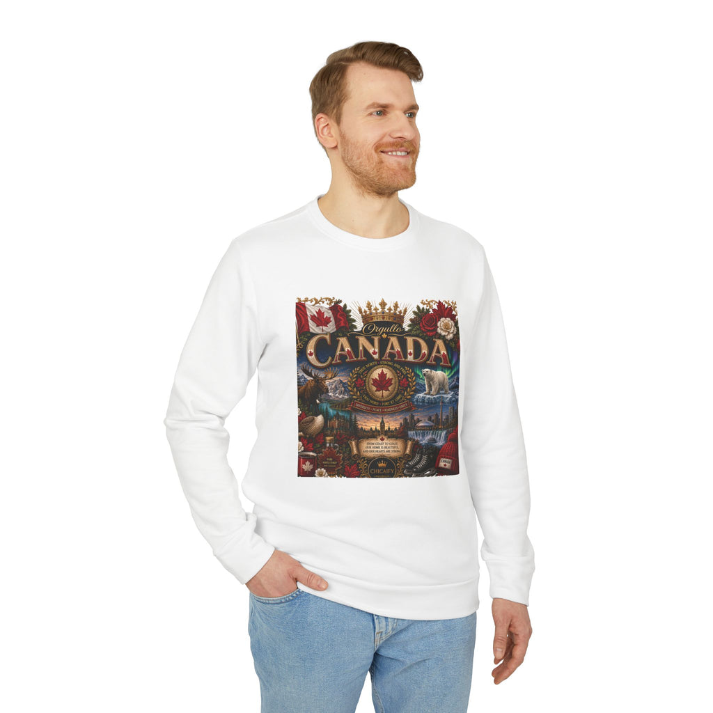 Orgullo Canada | Raíces Unidas Collection adidas Fleece Crewneck Sweatshirt