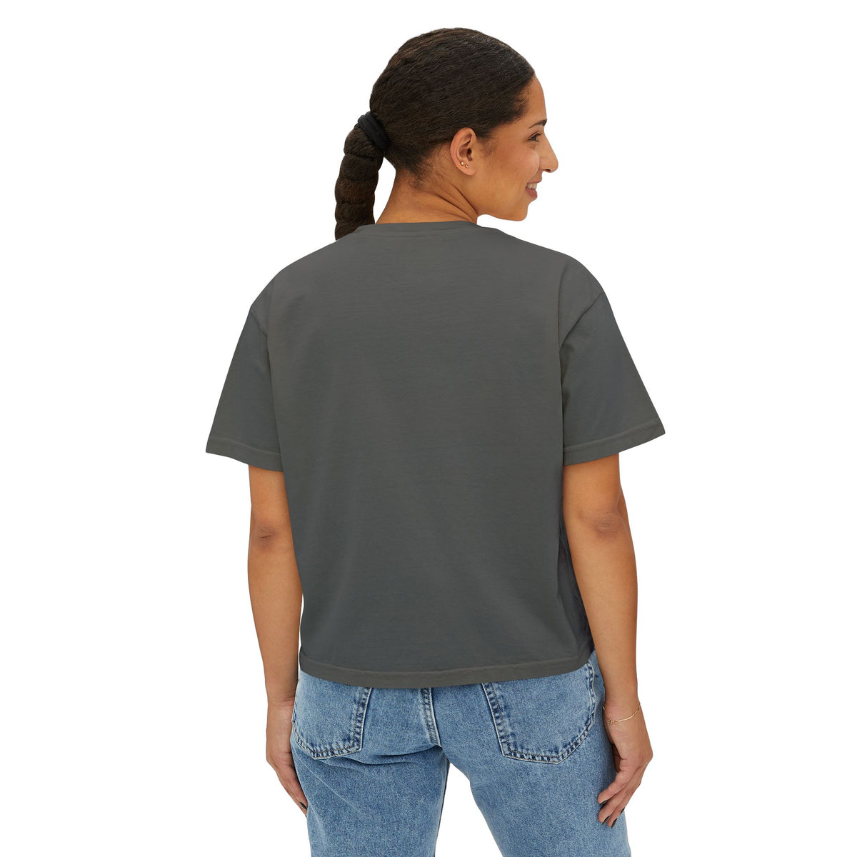 Chola Lux – Too Glam to Give a Damn | Women's Boxy Tee