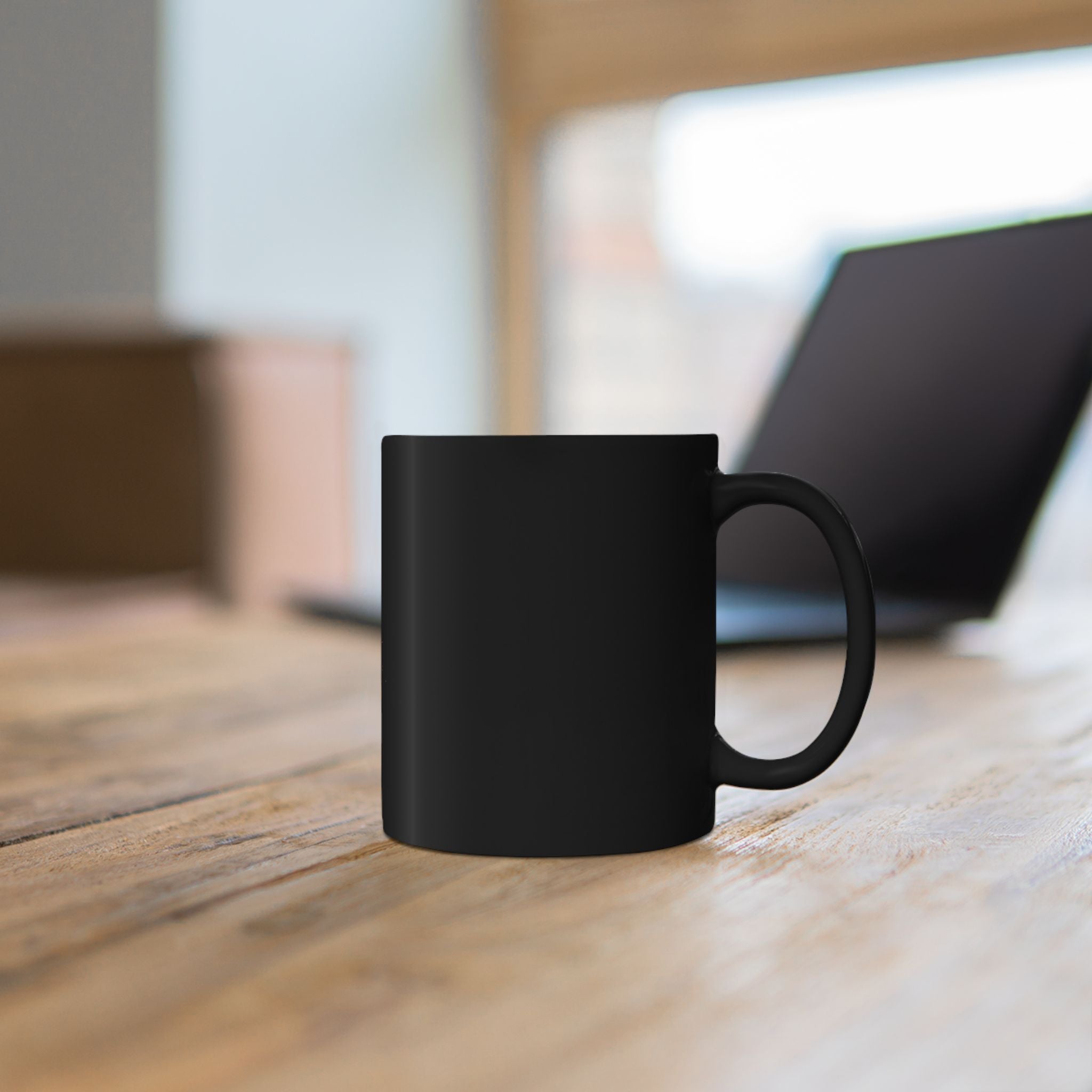 Reina Script with Crown and Rose Mug | Black 11oz 15oz