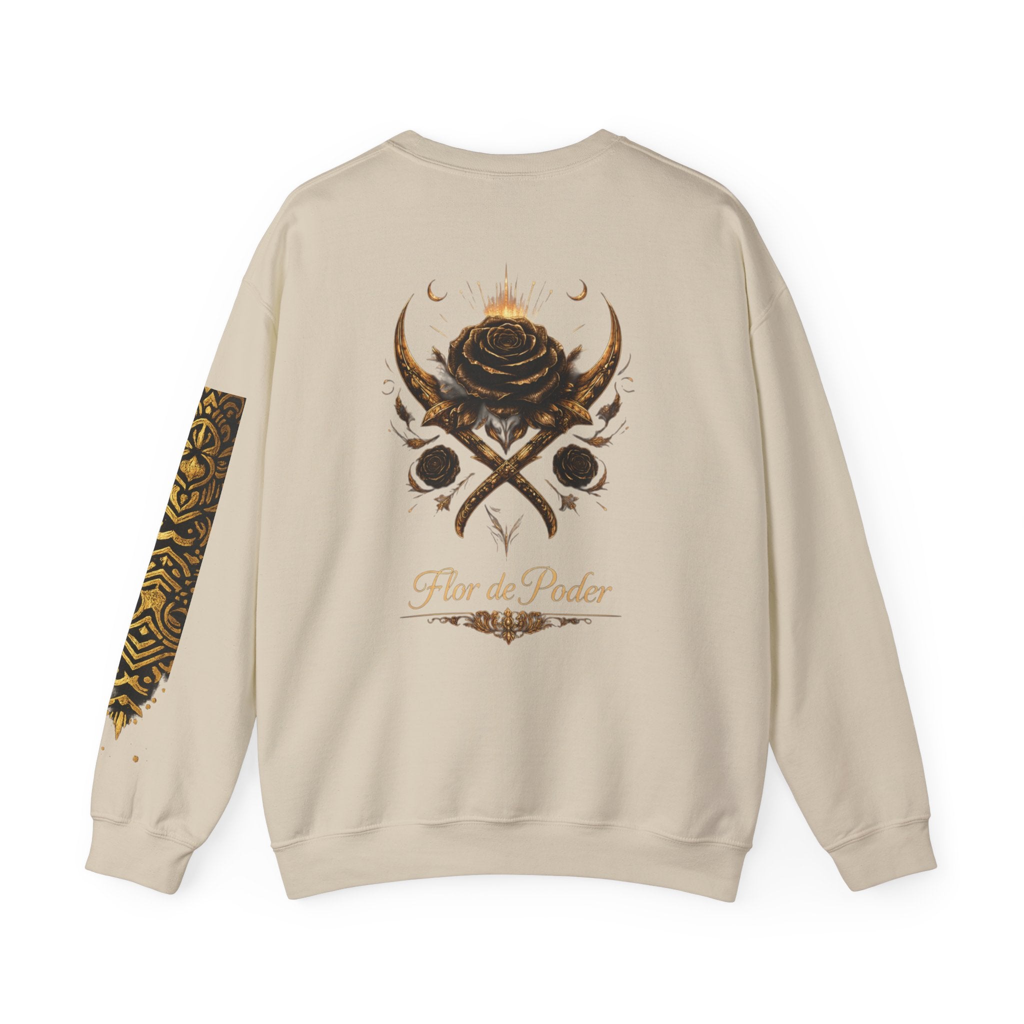 Flor de Poder sweatshirt | Crewneck sweatshirt