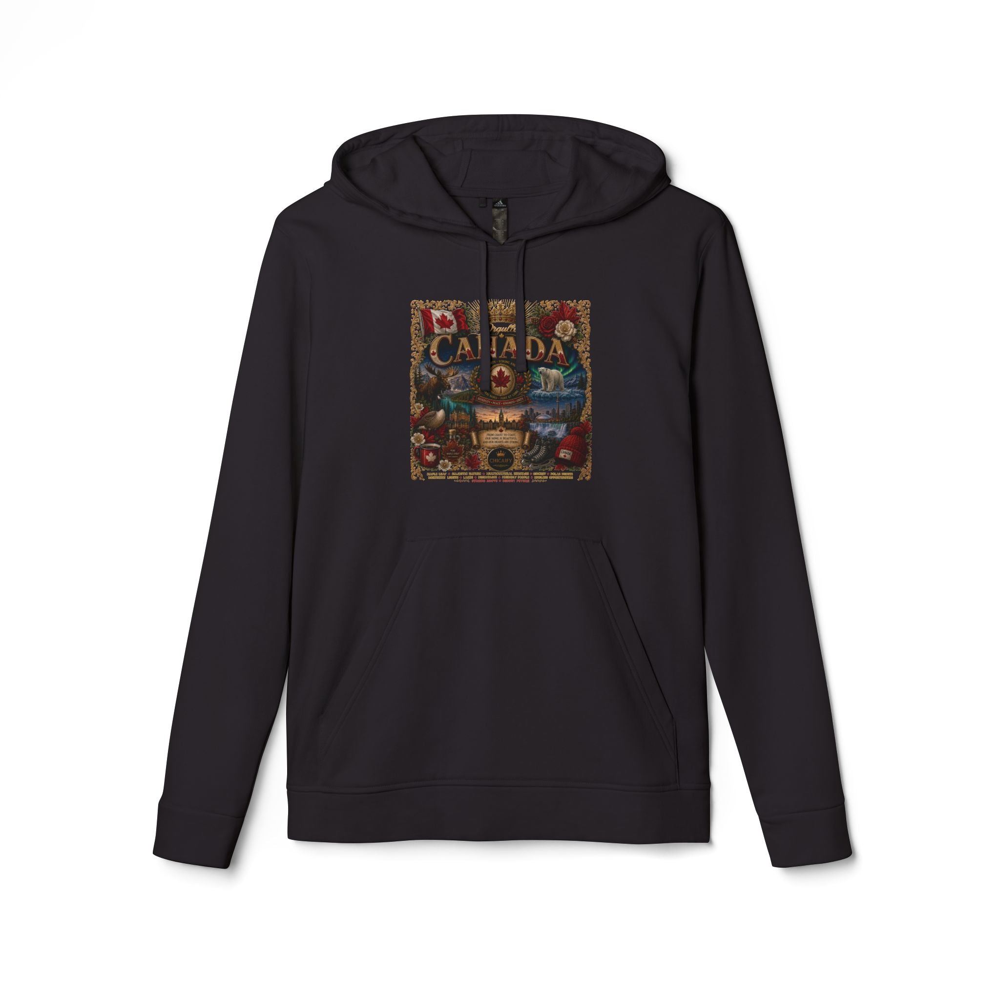 Orgullo Canada | Raíces Unidas Collection adidas Fleece Hoodie