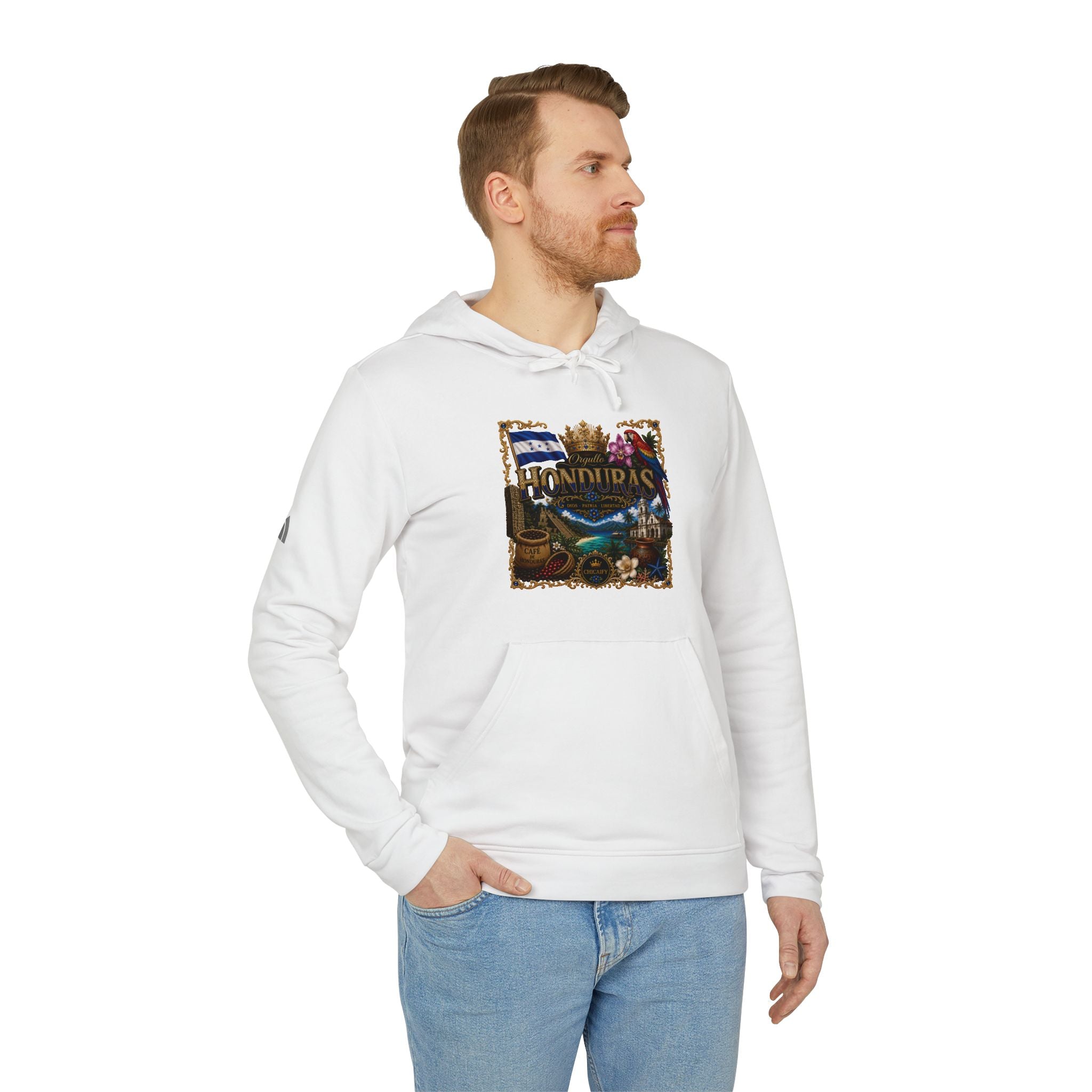 Orgullo Honduras | Colección Raíces Unidas adidas Fleece Hoodie