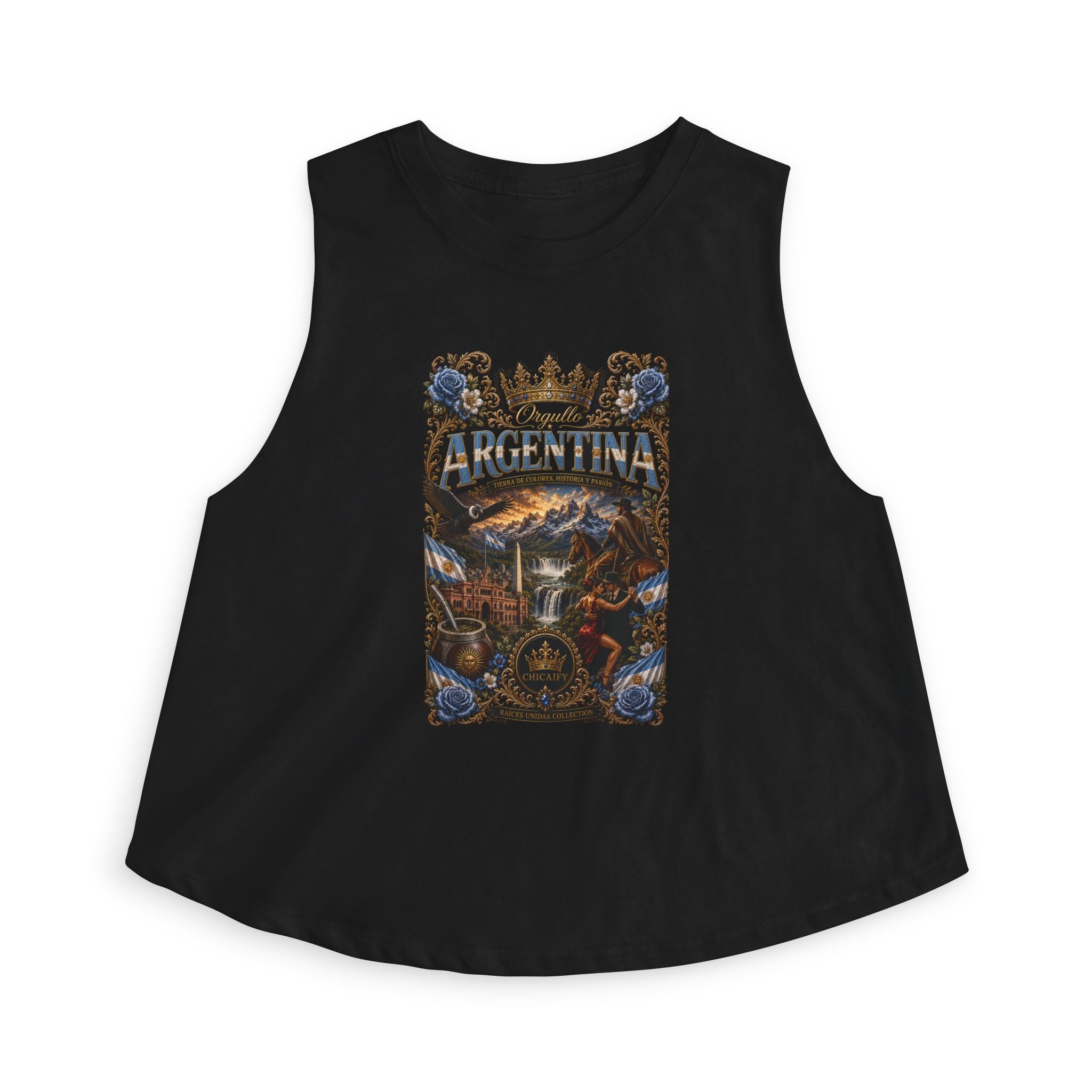 Raíces Unidas — Orgullo Argentina | Crop Top