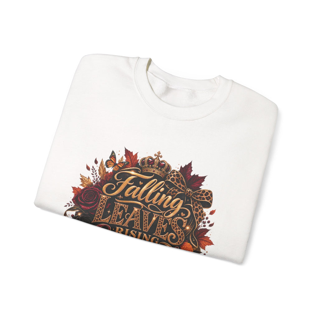 Falling Leaves, Rising Standards | Crewneck Sweatshirt