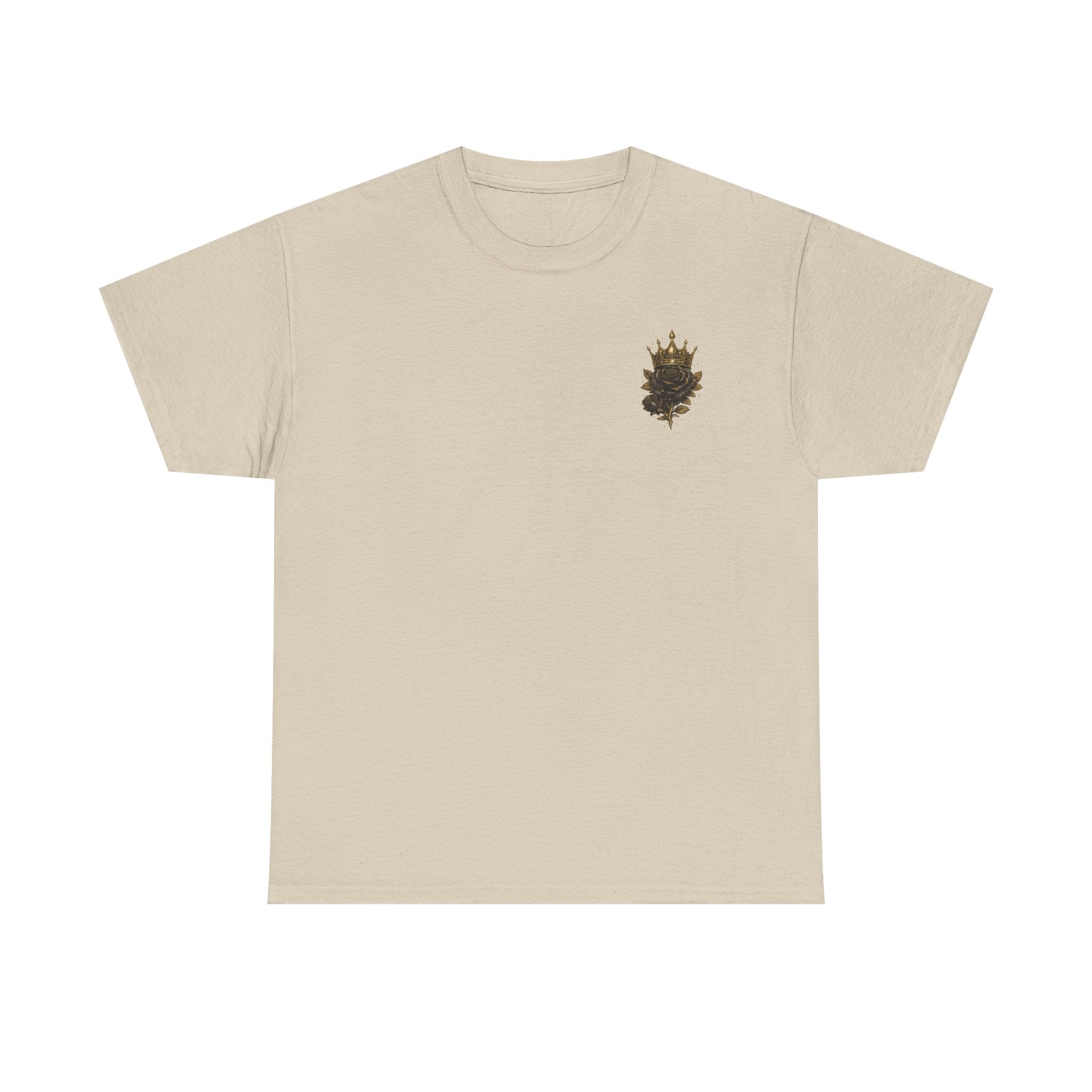 Flor de Poder Rose T‑Shirt — Rose Crest Graphic Tee