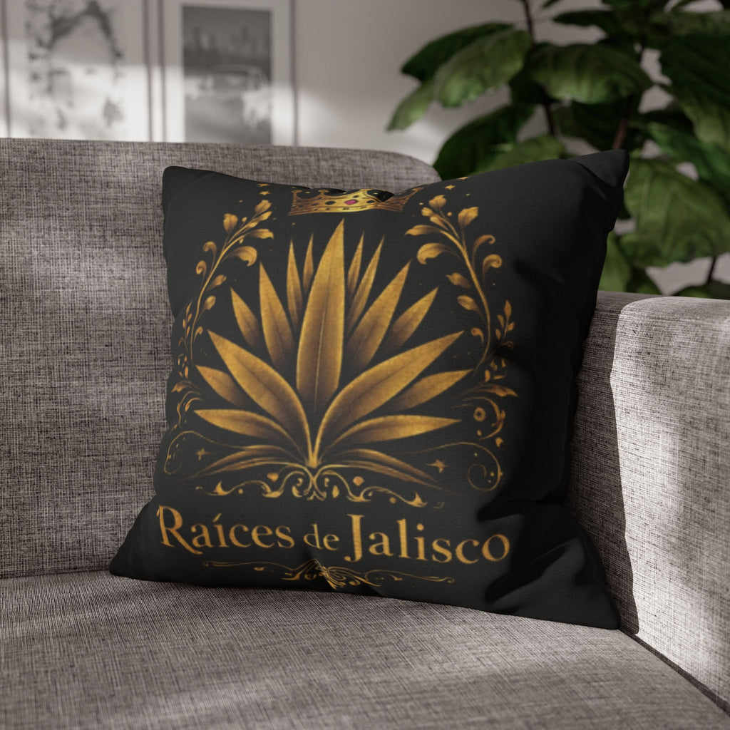 Raices de Jalisco-Gold Agave Decorative Pillow cover