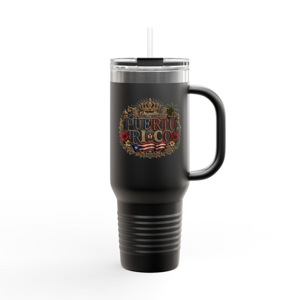 Isla de Orgullo | Puerto Rico Heritage Insulated Travel Mug, 40oz