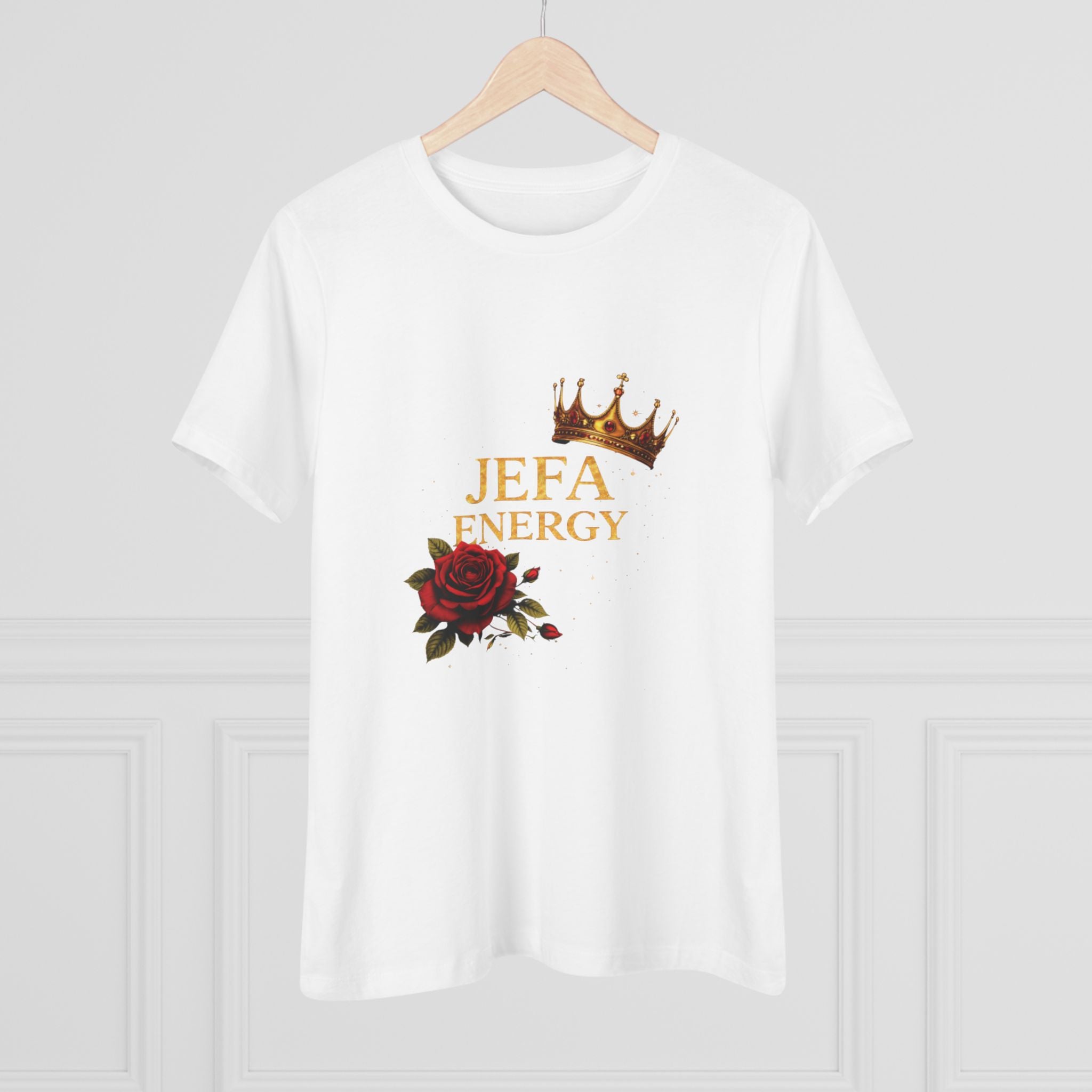 Jefa Energy Crown & Rose Graphic Tee