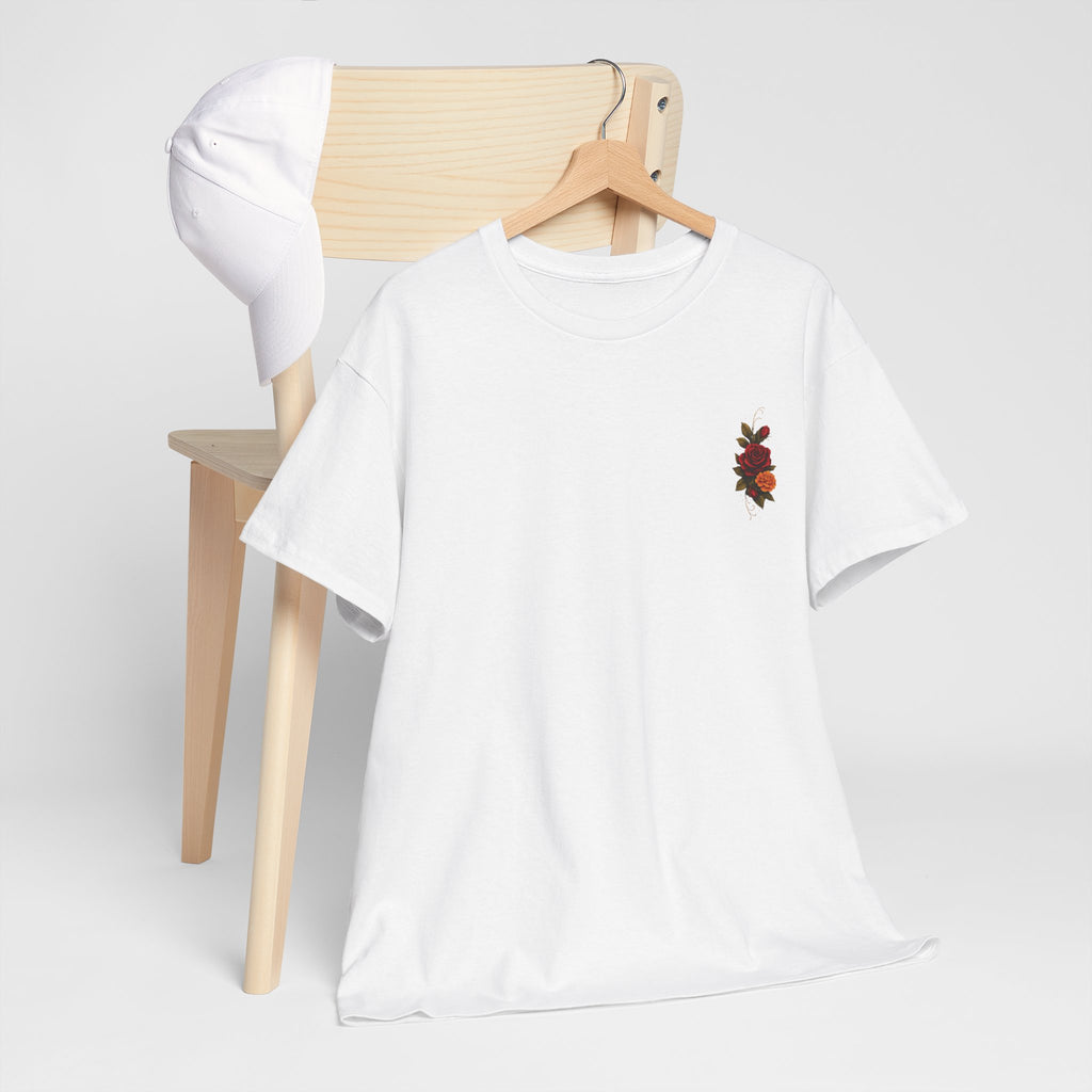 "Confidentemente Única" Floral Graphic T‑Shirt