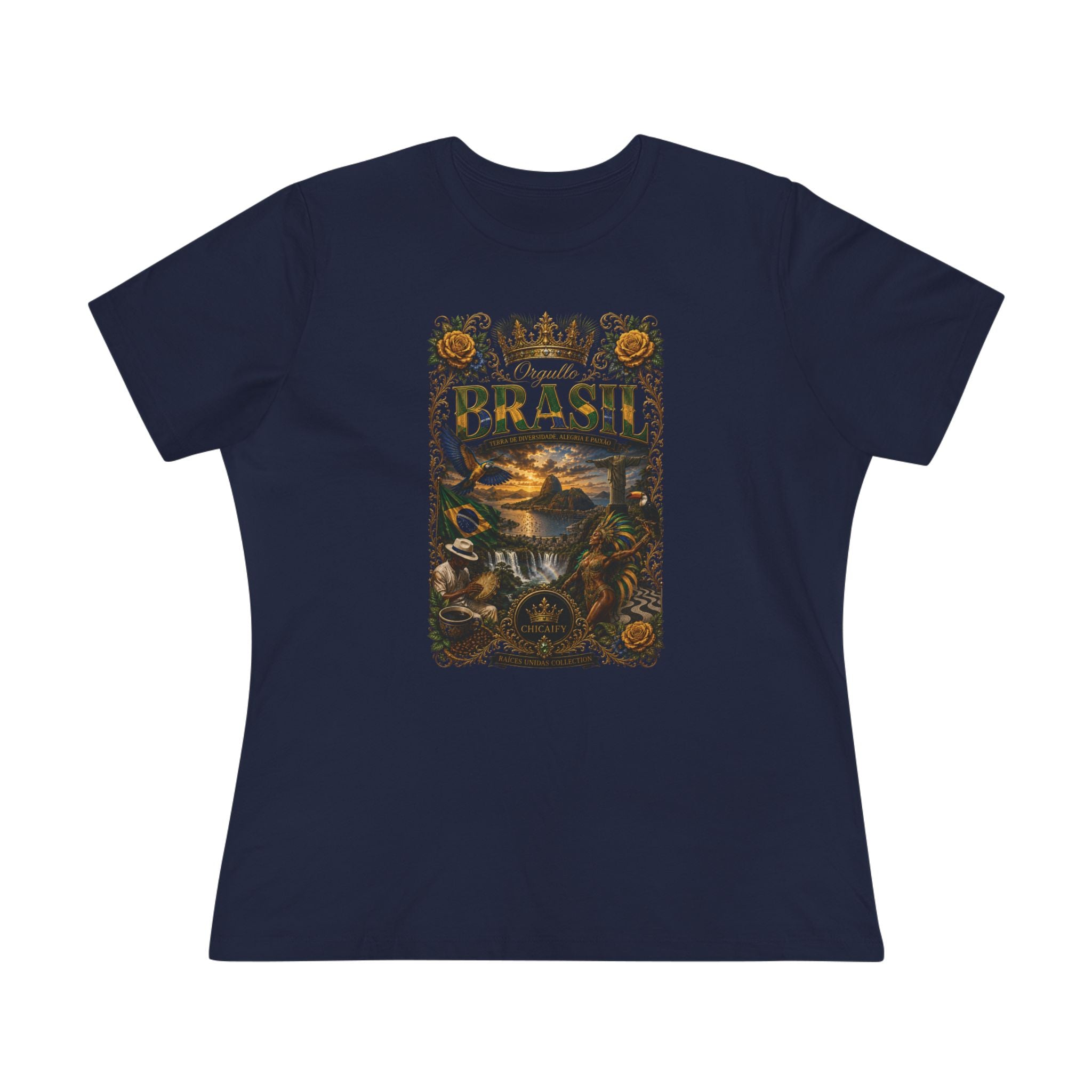 Brazil | Raices Unidas -Women's Cotton Tee