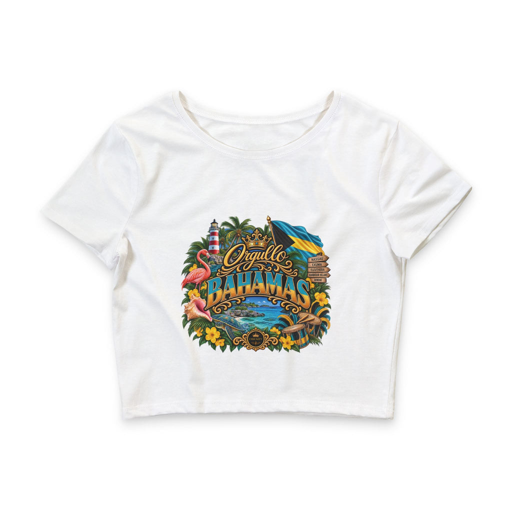 Orgullo Bahamas — Raíces Unidas Collection |  Crop Tee