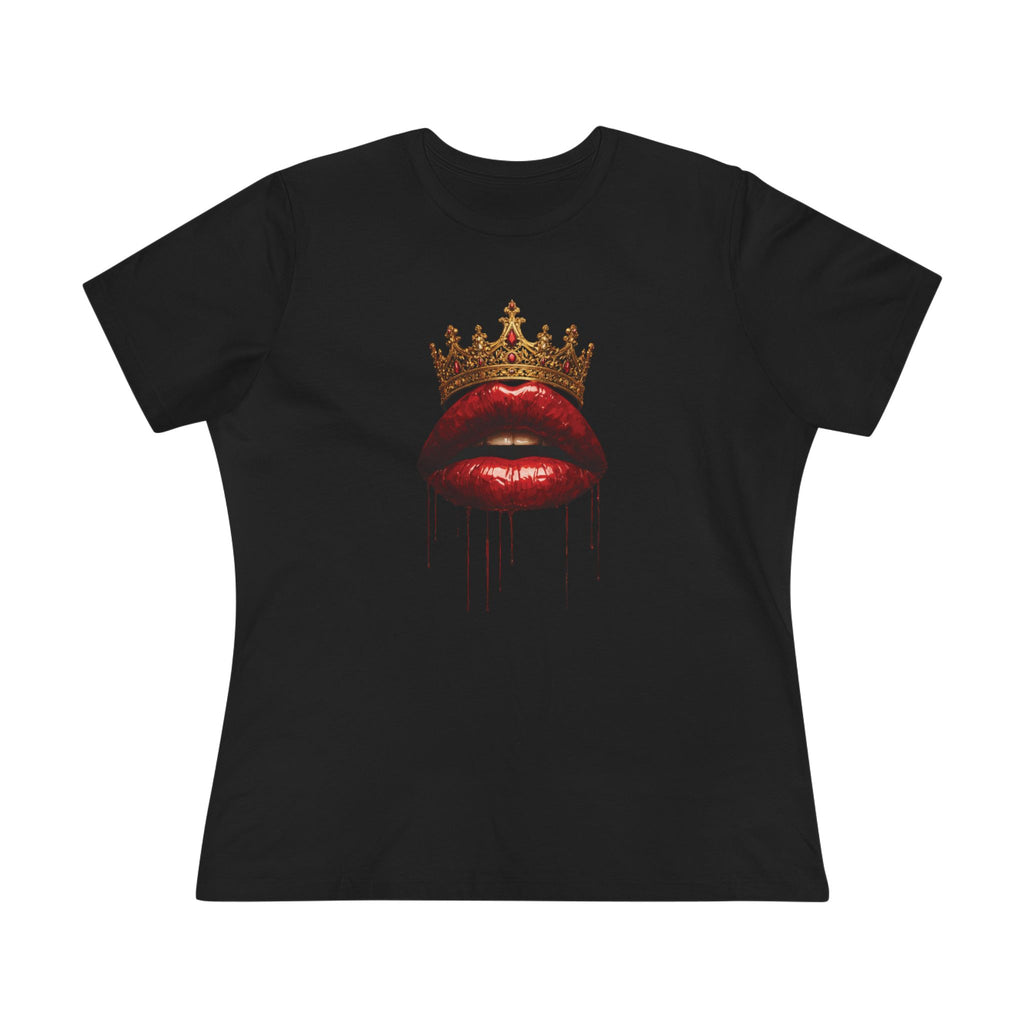 Crowned Lips Graphic Cotton Tee