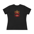 Crowned Lips Graphic Cotton Tee
