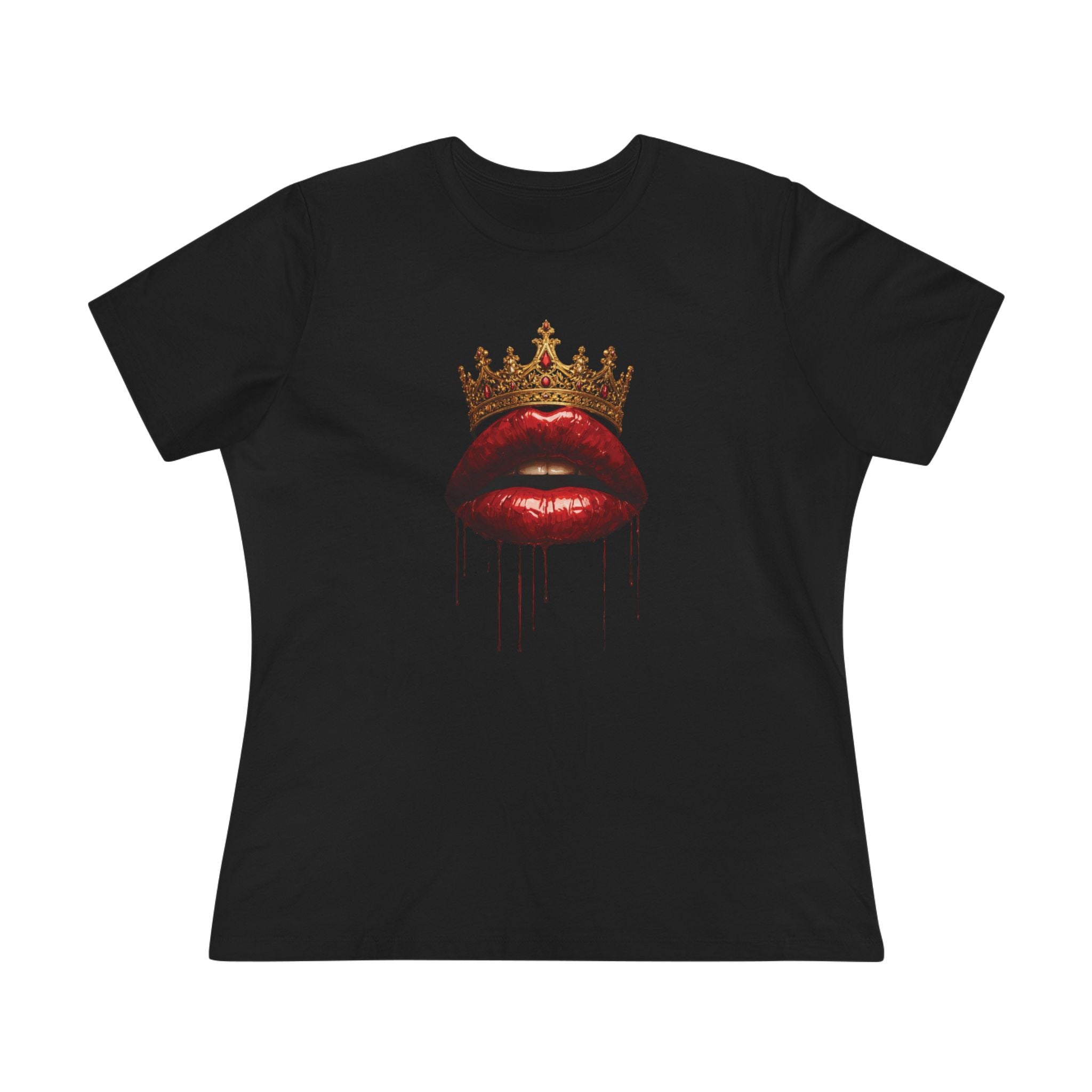 Crowned Lips Graphic Cotton Tee
