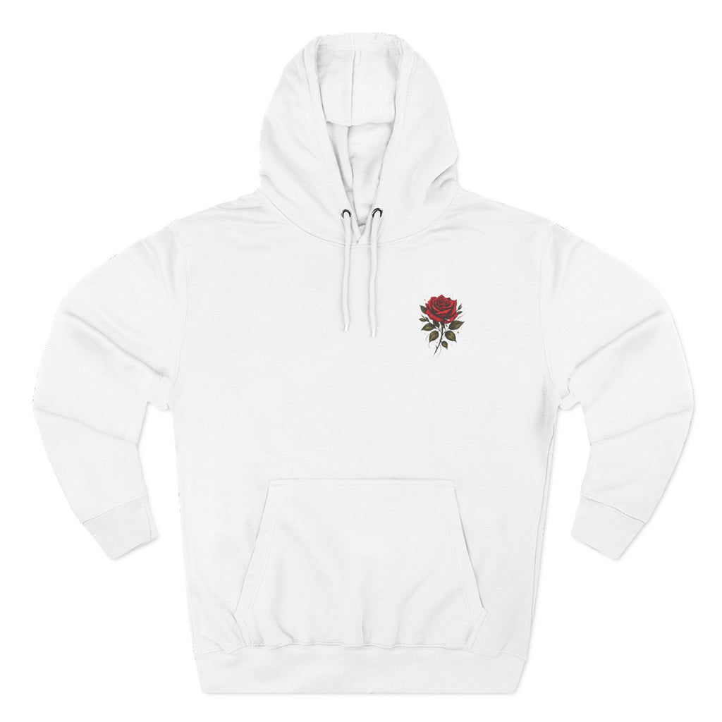 Rose Crown— "Soft Heart Cold Mind" Graphic Pullover Hoodie