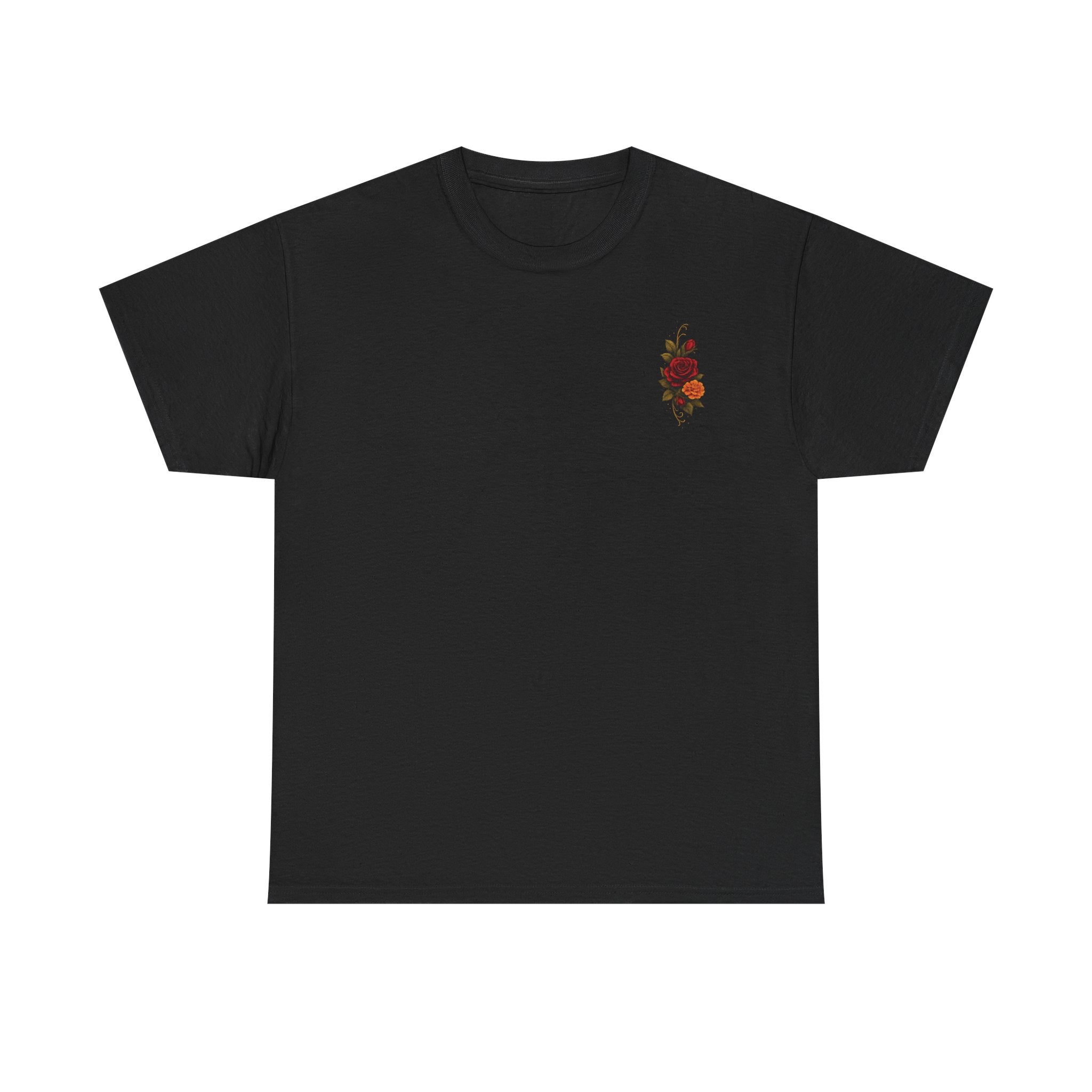 "Confidentemente Única" Floral Graphic T‑Shirt