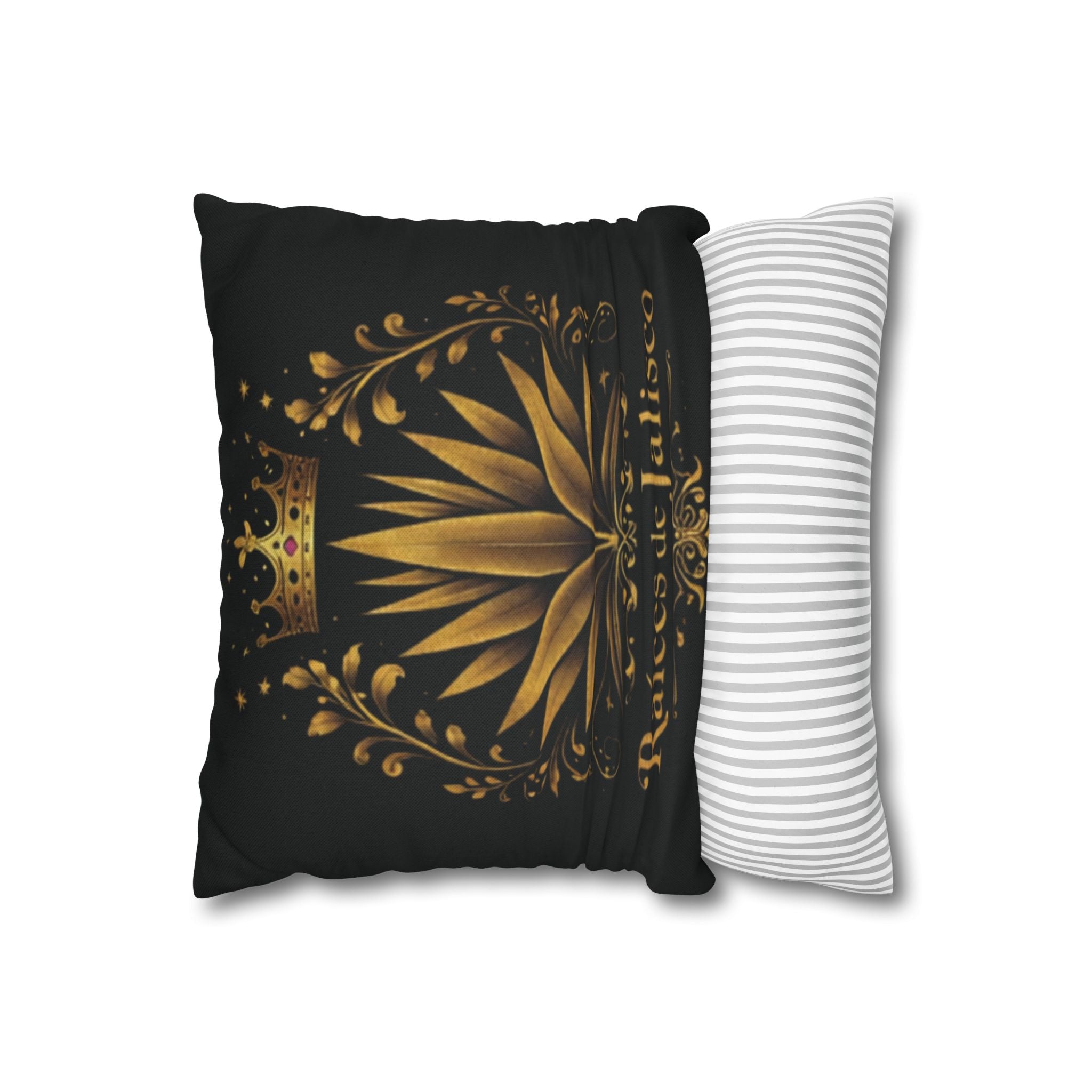 Raices de Jalisco-Gold Agave Decorative Pillow cover