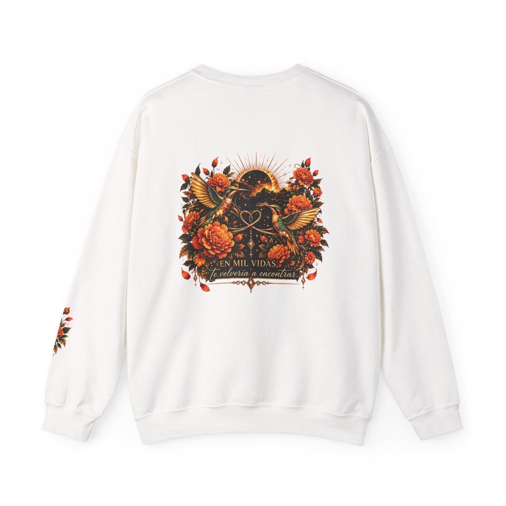 En Mil Vidas, Te Volvería a Encontrar | Chicaify | Unisex Heavy Blend™ Crewneck Sweatshirt