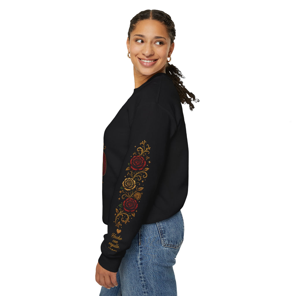 Orgullo Mexicano Crewneck Sweatshirt - Viva México Graphic Pullover