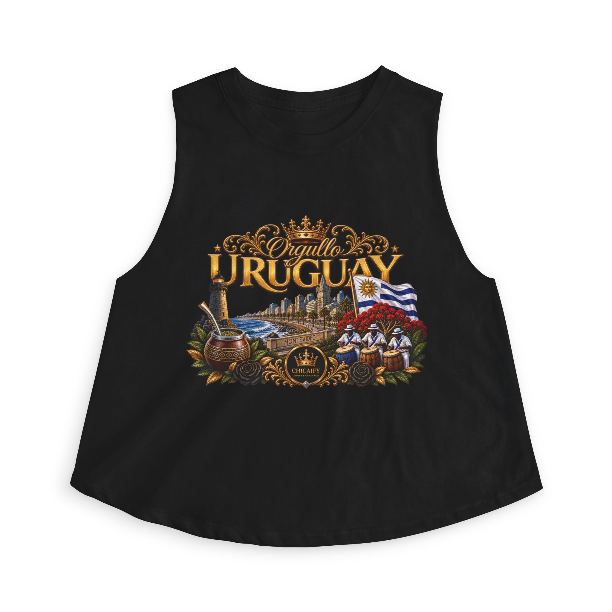Orgullo Uruguay — Raíces Unidas Collection | Crop Top