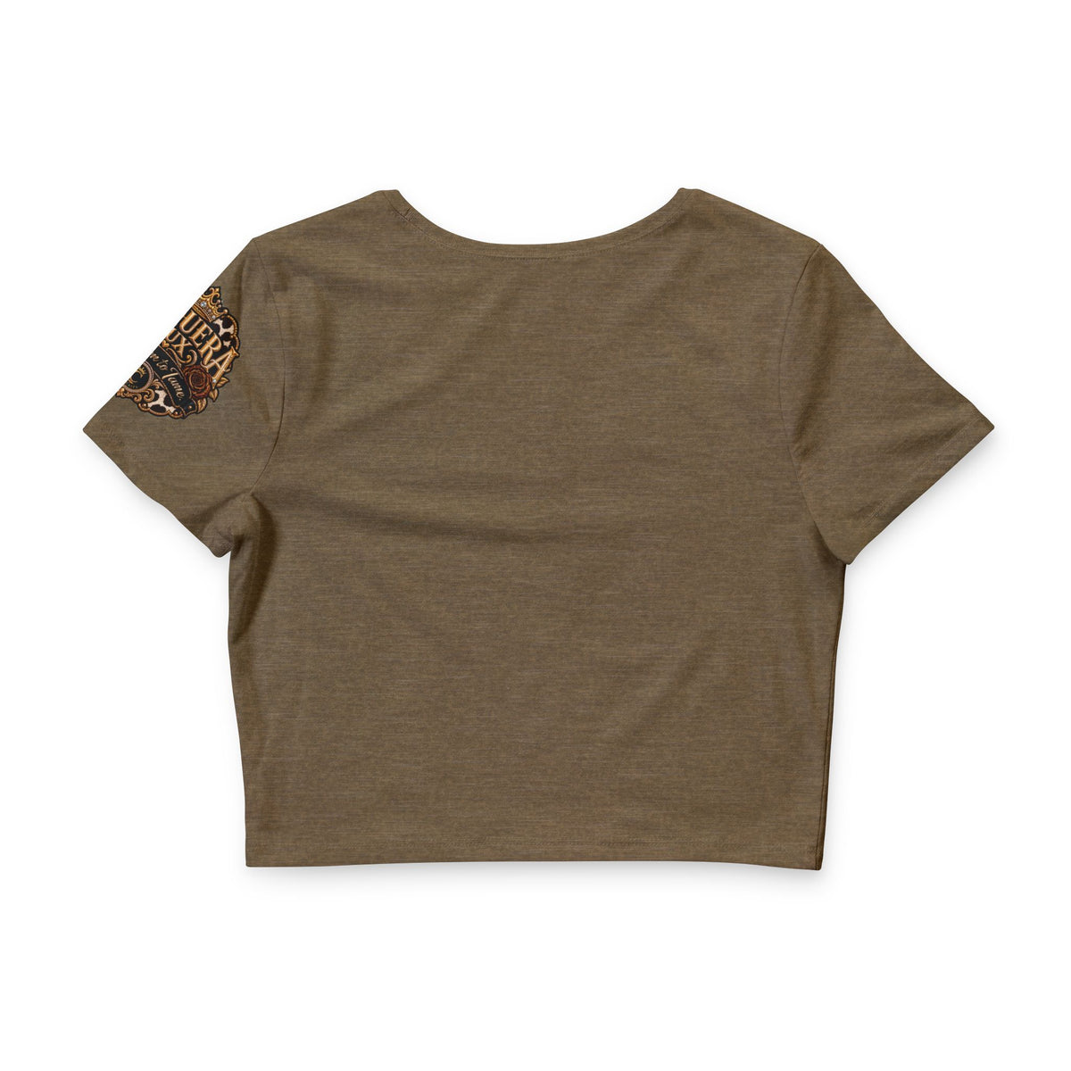 Vaquera Lux – Too Glam to Tame | Women’s Poly-Cotton Crop Tee