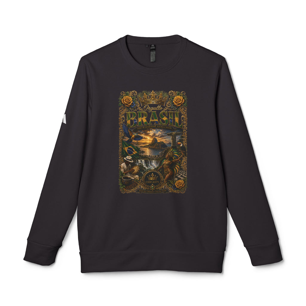BRAZIL — RAÍCES UNIDAS - adidas Fleece Crewneck Sweatshirt